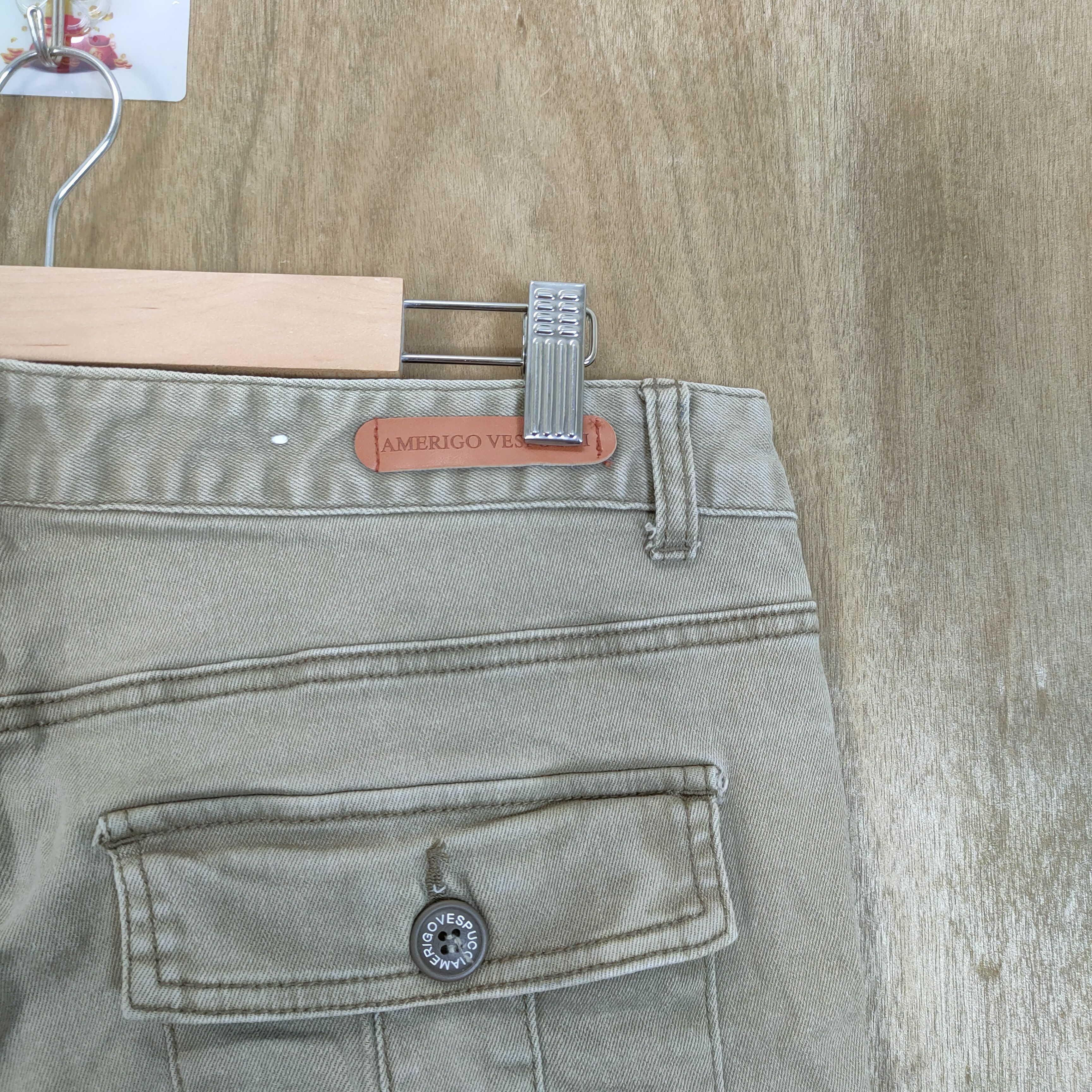 Japanese Brand VESPUCCI FADED CARGO PANTS MULTIPOCKET TACTICAL Size US 34 / EU 50 - 12 Thumbnail