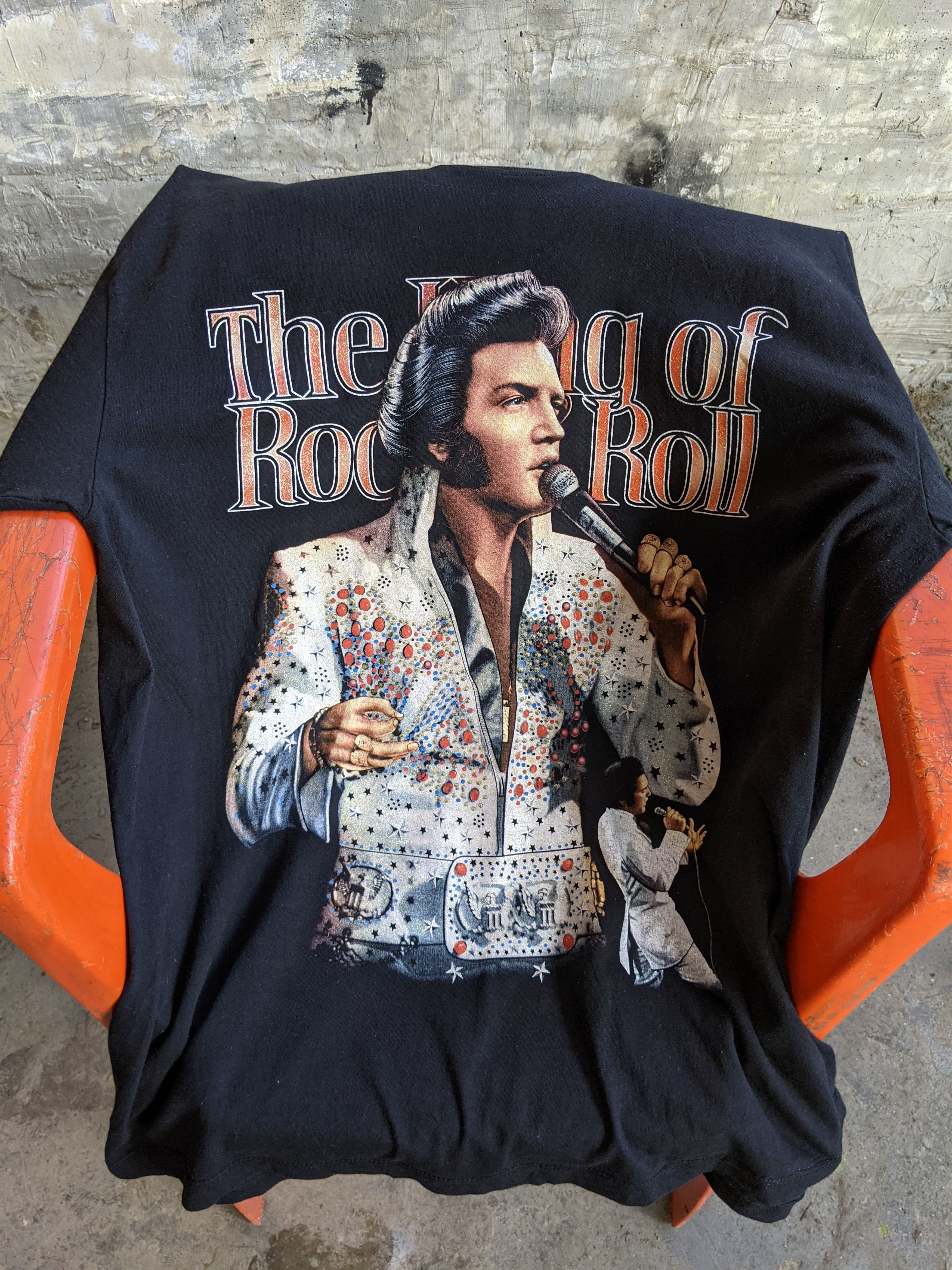 Other Elvis Presley king Of Rock N Roll Full Print T-Shirt Size US XL / EU 56 / 4 - 1 Thumbnail