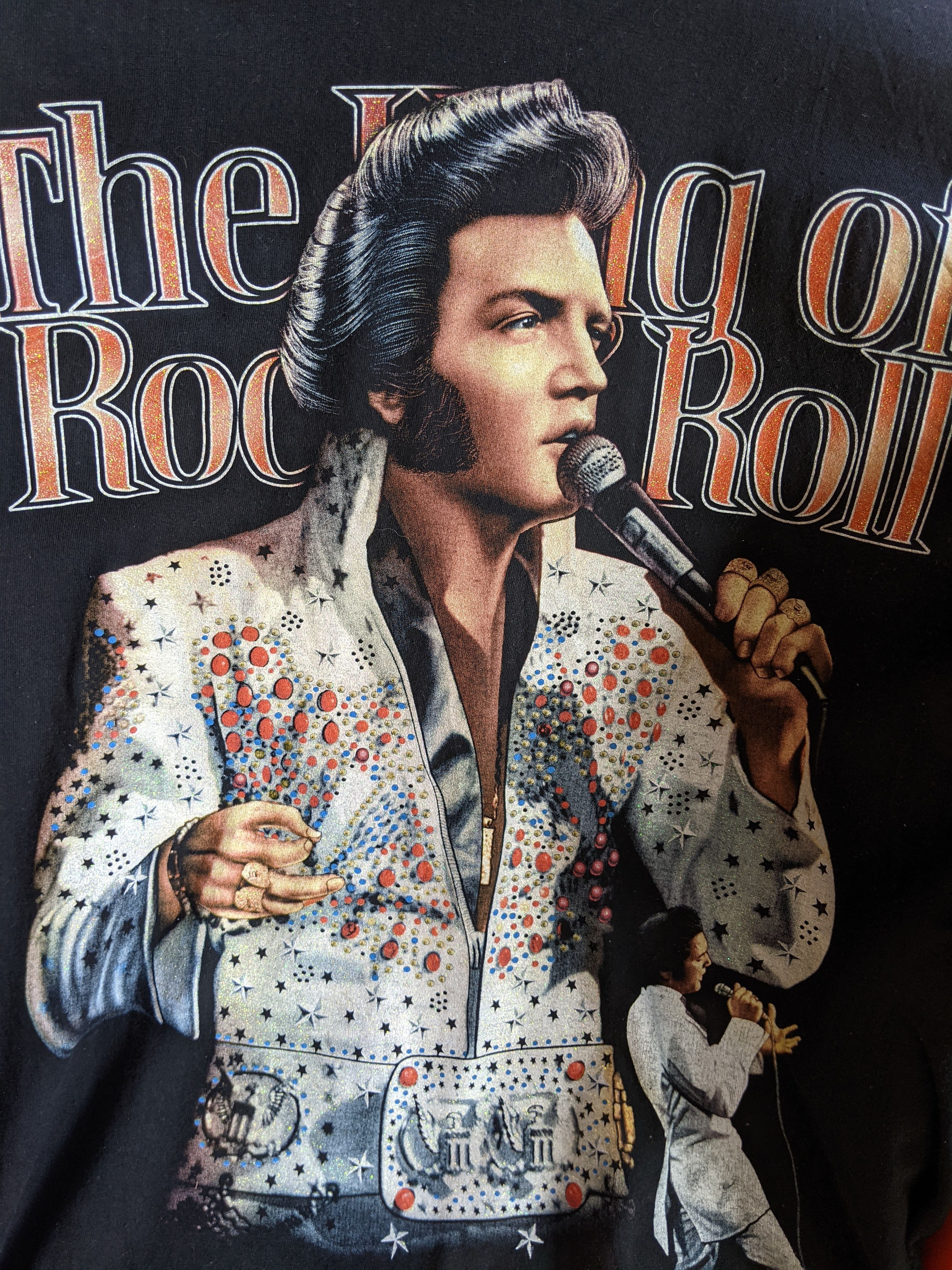 Other Elvis Presley king Of Rock N Roll Full Print T-Shirt Size US XL / EU 56 / 4 - 2 Thumbnail