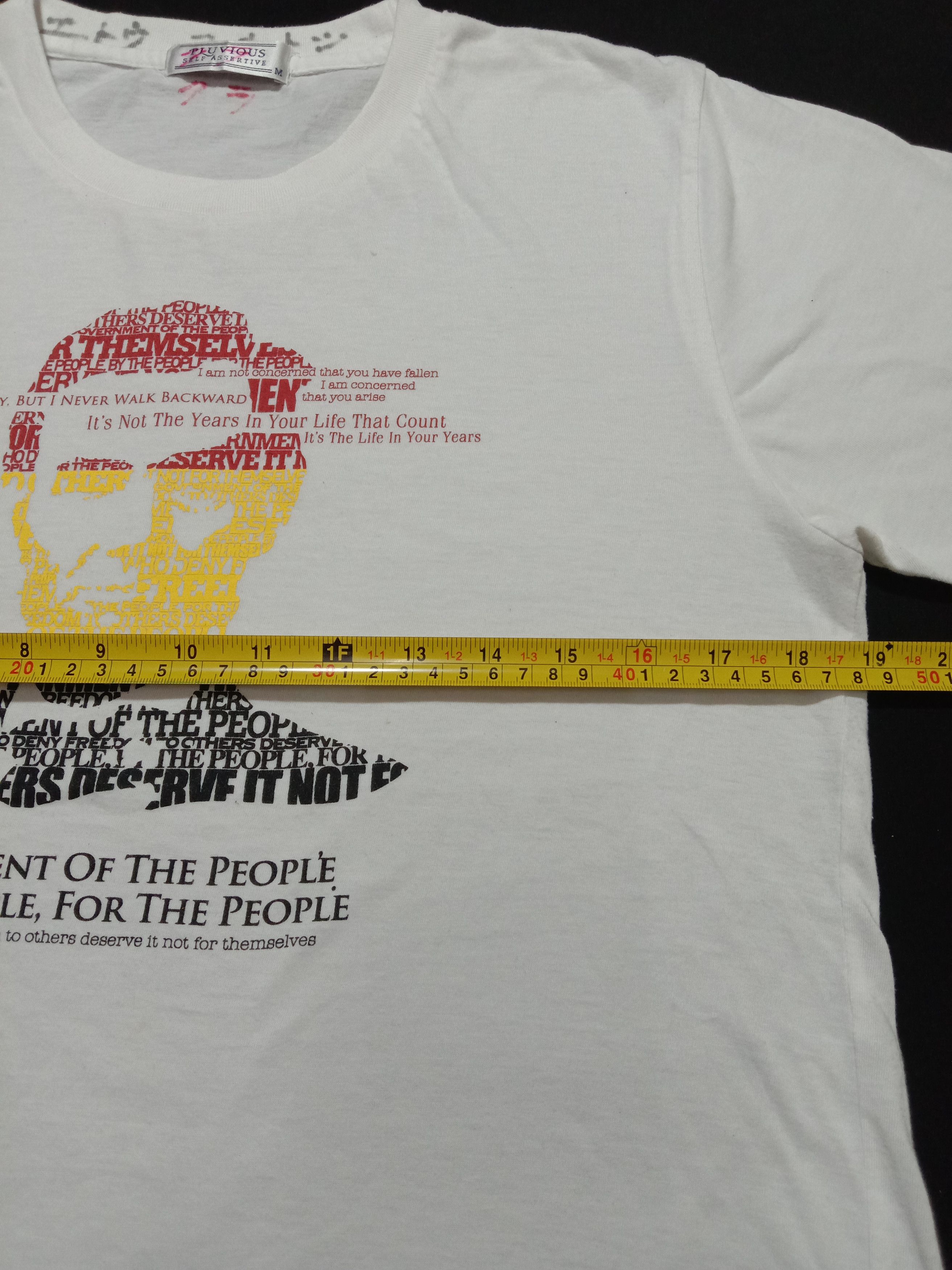 Vintage Abraham Lincoln The People For The People White Shirt Size US S / EU 44-46 / 1 - 6 Thumbnail