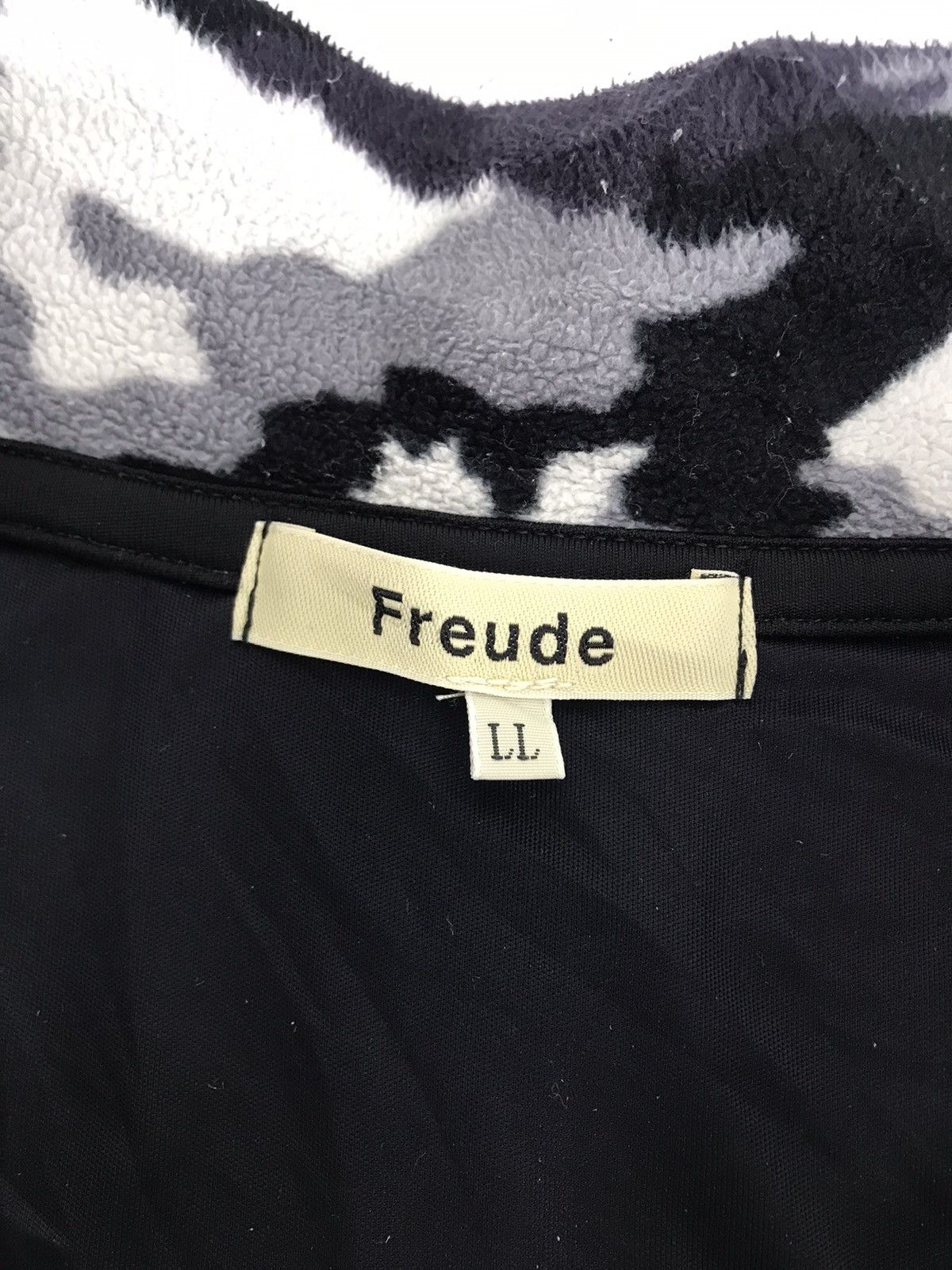 Japanese Brand Freude Fleece Sweatshirt Camouflage Military Style Jacket Size M / US 6-8 / IT 42-44 - 4 Thumbnail