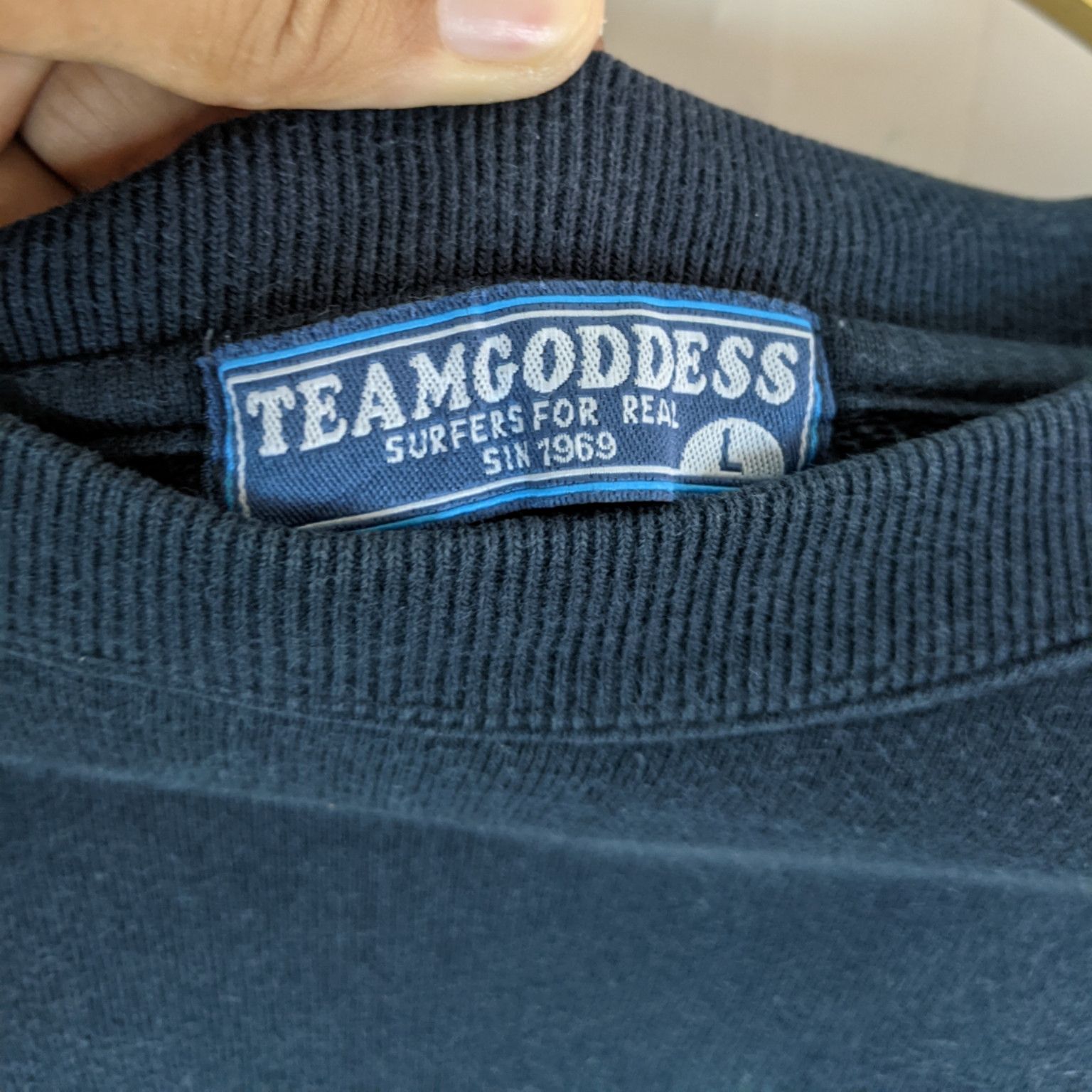 Japanese Brand TEAM GODDESS Surfboard Jumper Sweatshirt Size US M / EU 48-50 / 2 - 7 Thumbnail