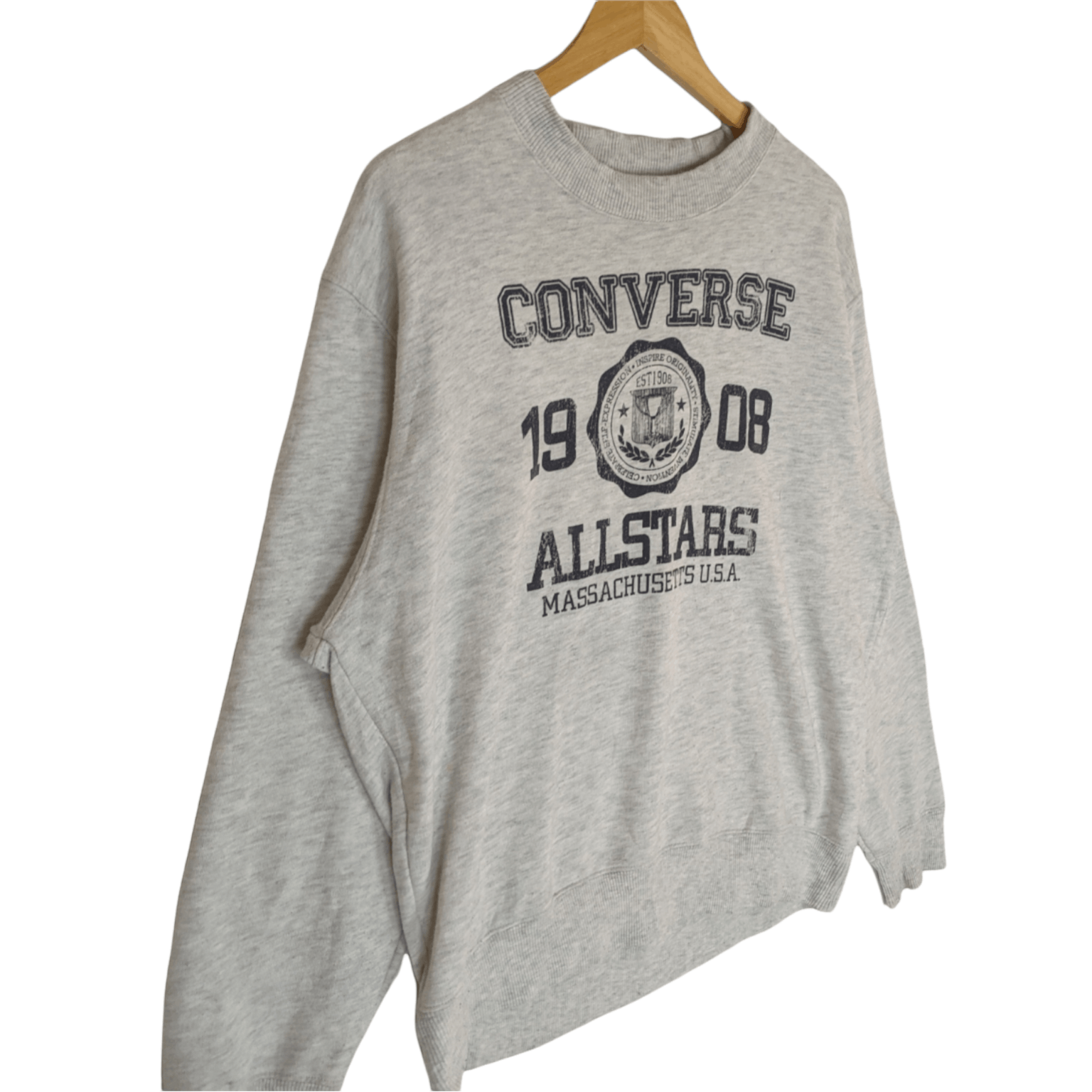 Converse CONVERSE 1908 All Stars Big Spell Out Jumper Sweatshirt Size US XL / EU 56 / 4 - 3 Thumbnail
