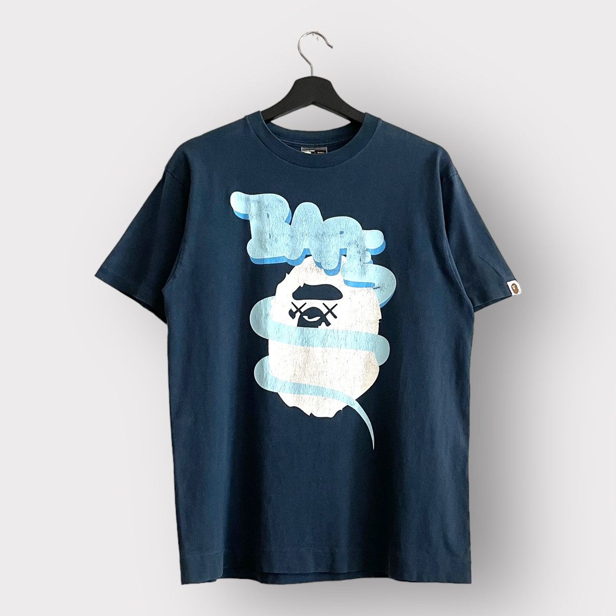 Bape x Kaws Ape Head Tee
