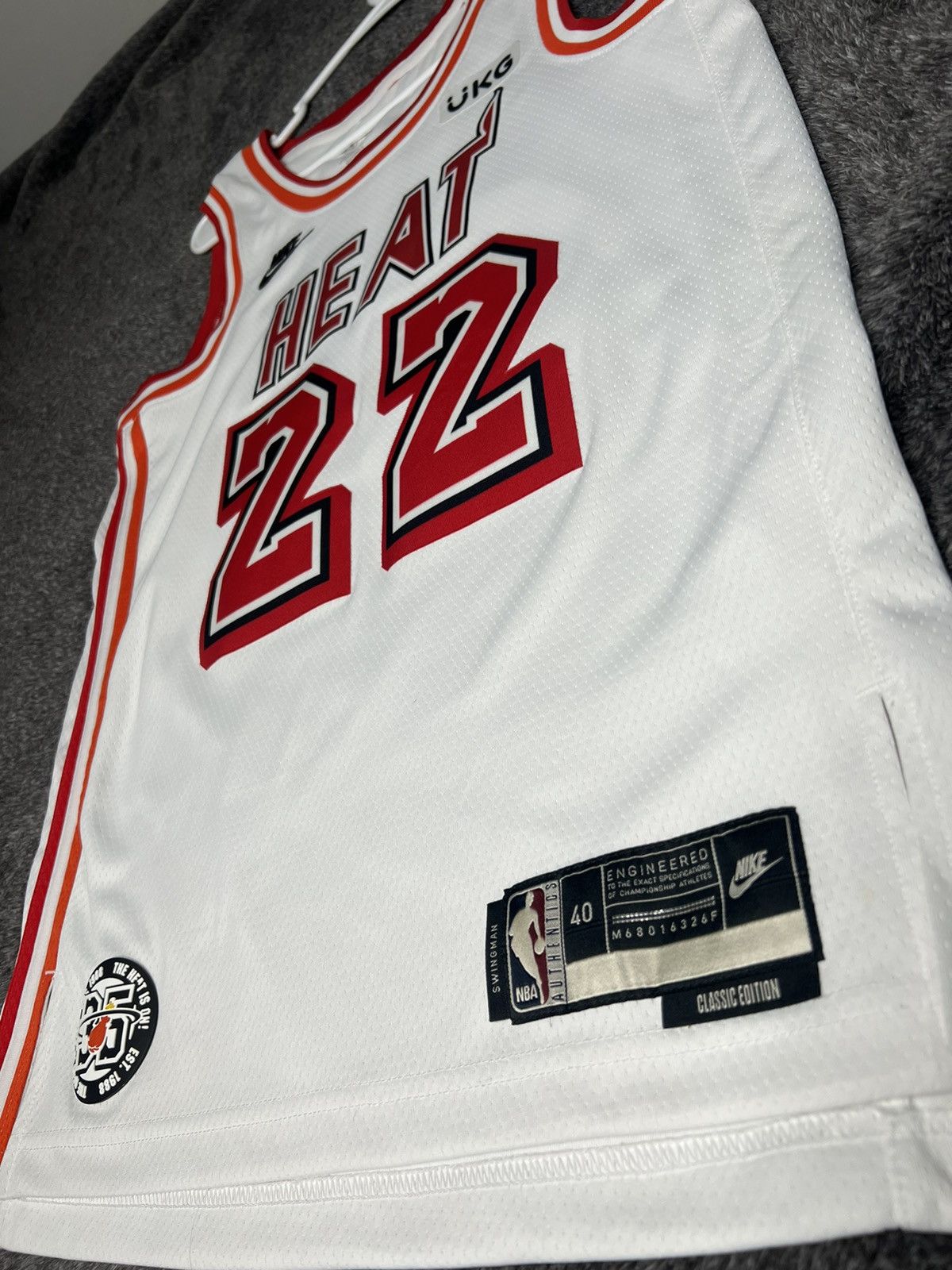 NBA Miami Heat Nike Classic Edition Swingman Jersey Jimmy Butler Size US S / EU 44-46 / 1 - 2 Thumbnail