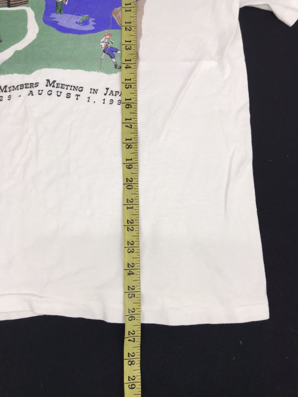 Hanes Vintage 90s Arei Camp Kawakami Village by Hanes USA T-shirt Size US M / EU 48-50 / 2 - 6 Thumbnail