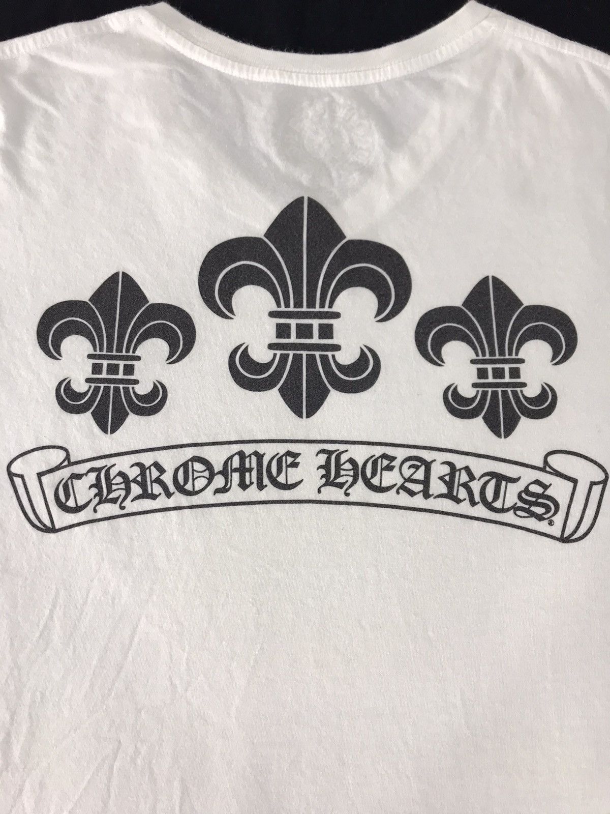 Chrome Hearts Chrome Hearts LLC Hollywood Fleur De Lis V-neck Tee Size M / US 6-8 / IT 42-44 - 2 Thumbnail