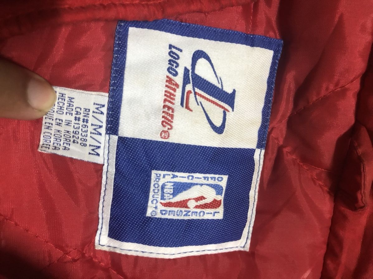 NBA 🔥 Vintage CHICAGO BULLS NBA Dennis Rodman Team Size US L / EU 52-54 / 3 - 7 Thumbnail