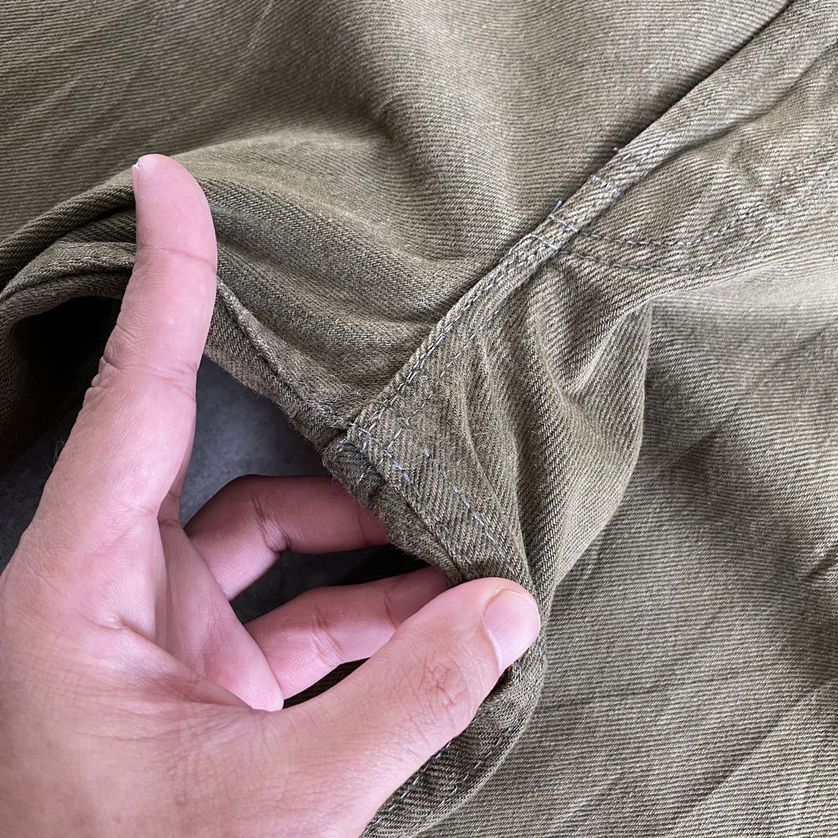 Levi's Vintage Early 80’s Levi's 501 Sage Green Denim Jeans Size US 35 - 12 Thumbnail