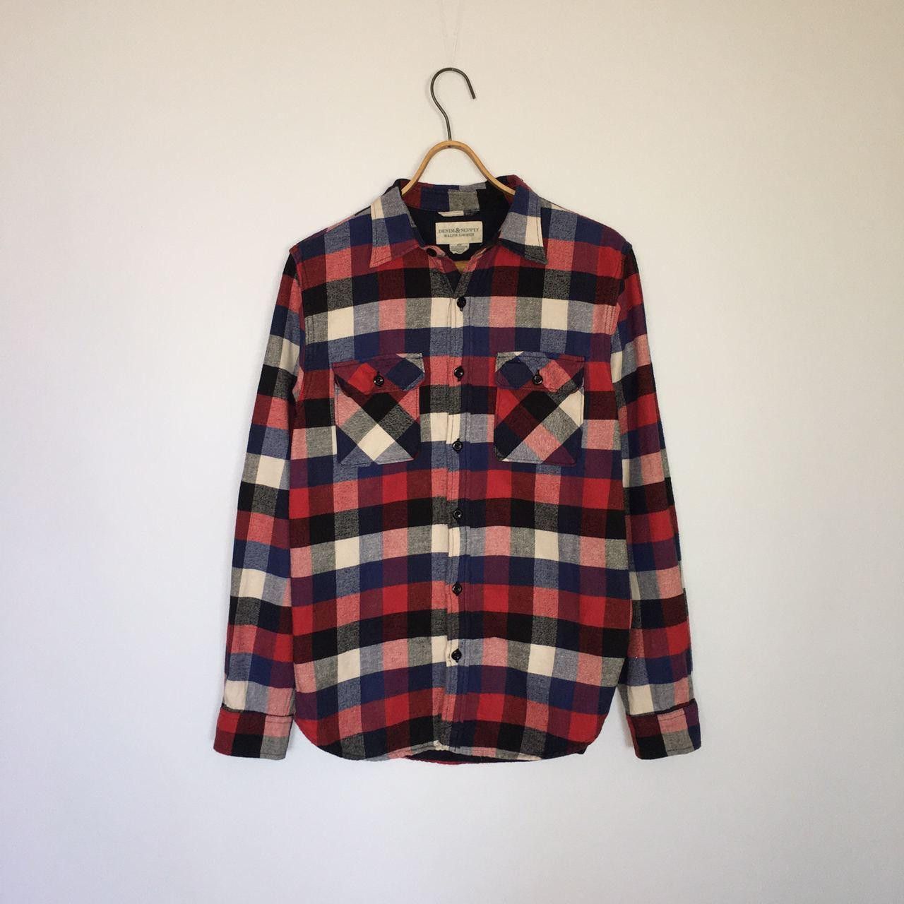 Denim & Supply Ralph Lauren × Flannel Denim And Supply RL Travis Style Plaid Shirt Size M Size US M / EU 48-50 / 2 - 1 Thumbnail