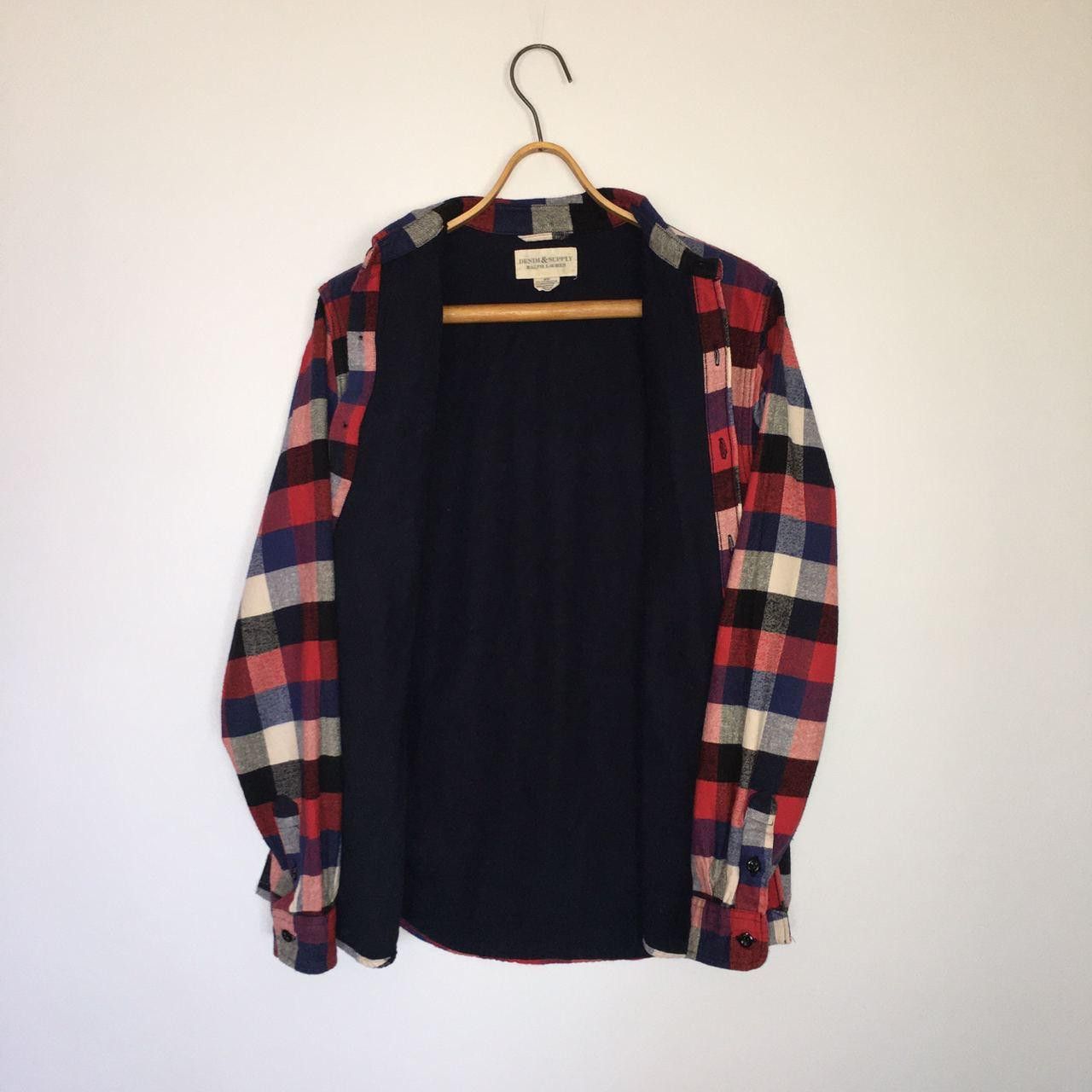Denim & Supply Ralph Lauren × Flannel Denim And Supply RL Travis Style Plaid Shirt Size M Size US M / EU 48-50 / 2 - 3 Thumbnail