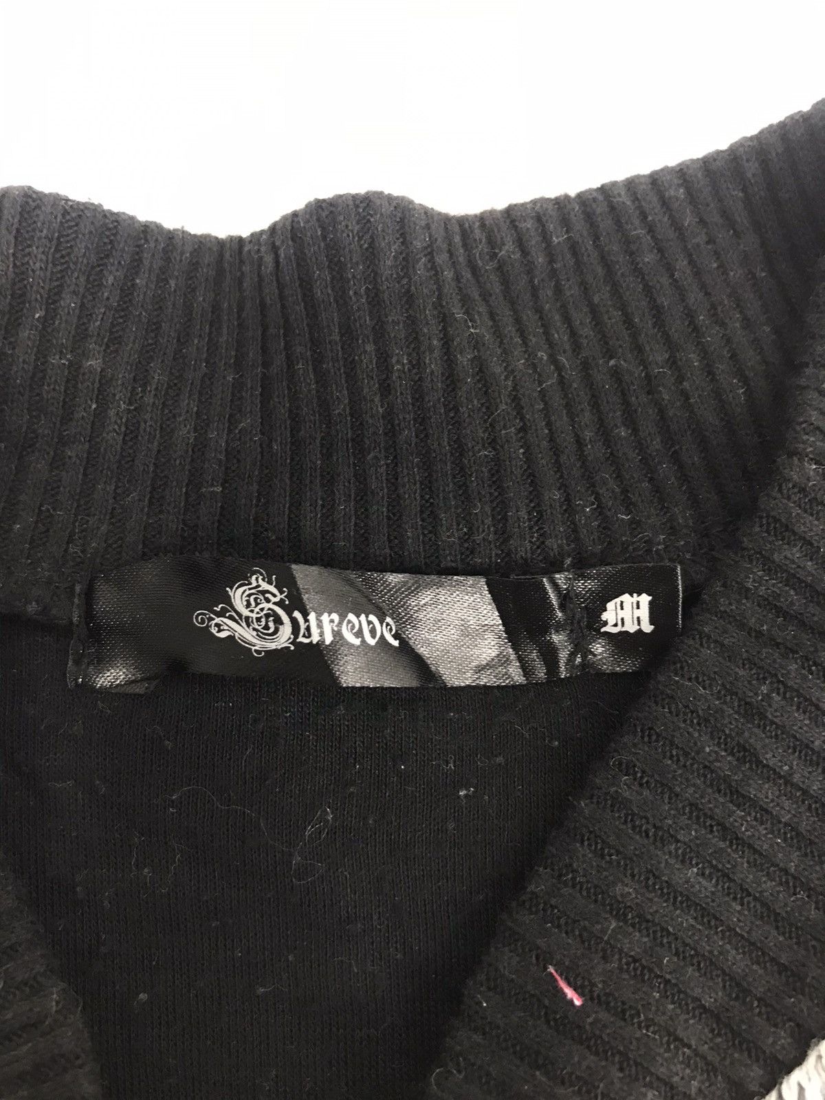 Japanese Brand Hype Style Sureve Sweatshirt Zipper Style Wool Jacket Size XS / US 0-2 / IT 36-38 - 3 Thumbnail
