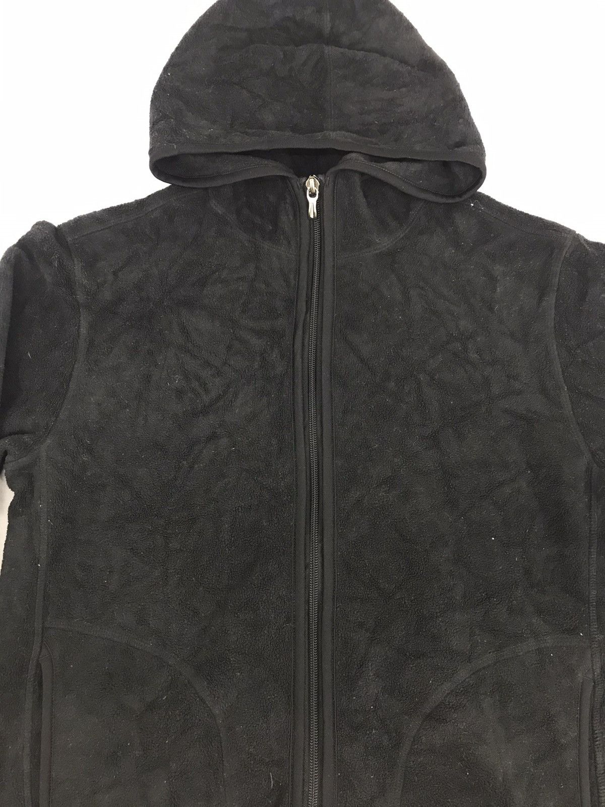 Japanese Brand Vintage Wool Fleece Sweatshirt Hoodies Zipper Simple Jacket Size S / US 4 / IT 40 - 2 Thumbnail