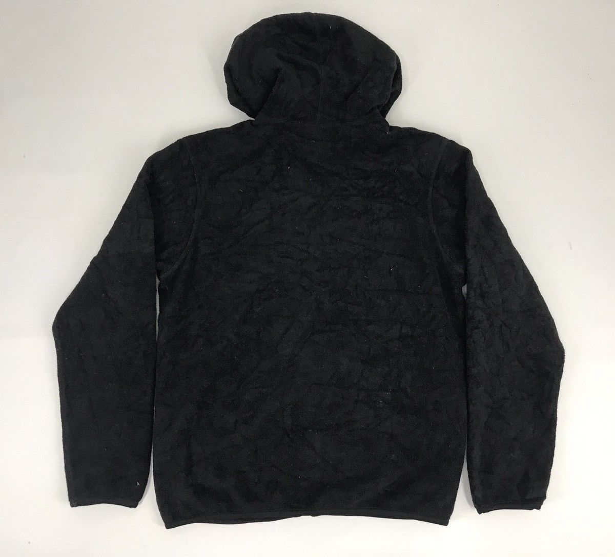 Japanese Brand Vintage Wool Fleece Sweatshirt Hoodies Zipper Simple Jacket Size S / US 4 / IT 40 - 4 Thumbnail