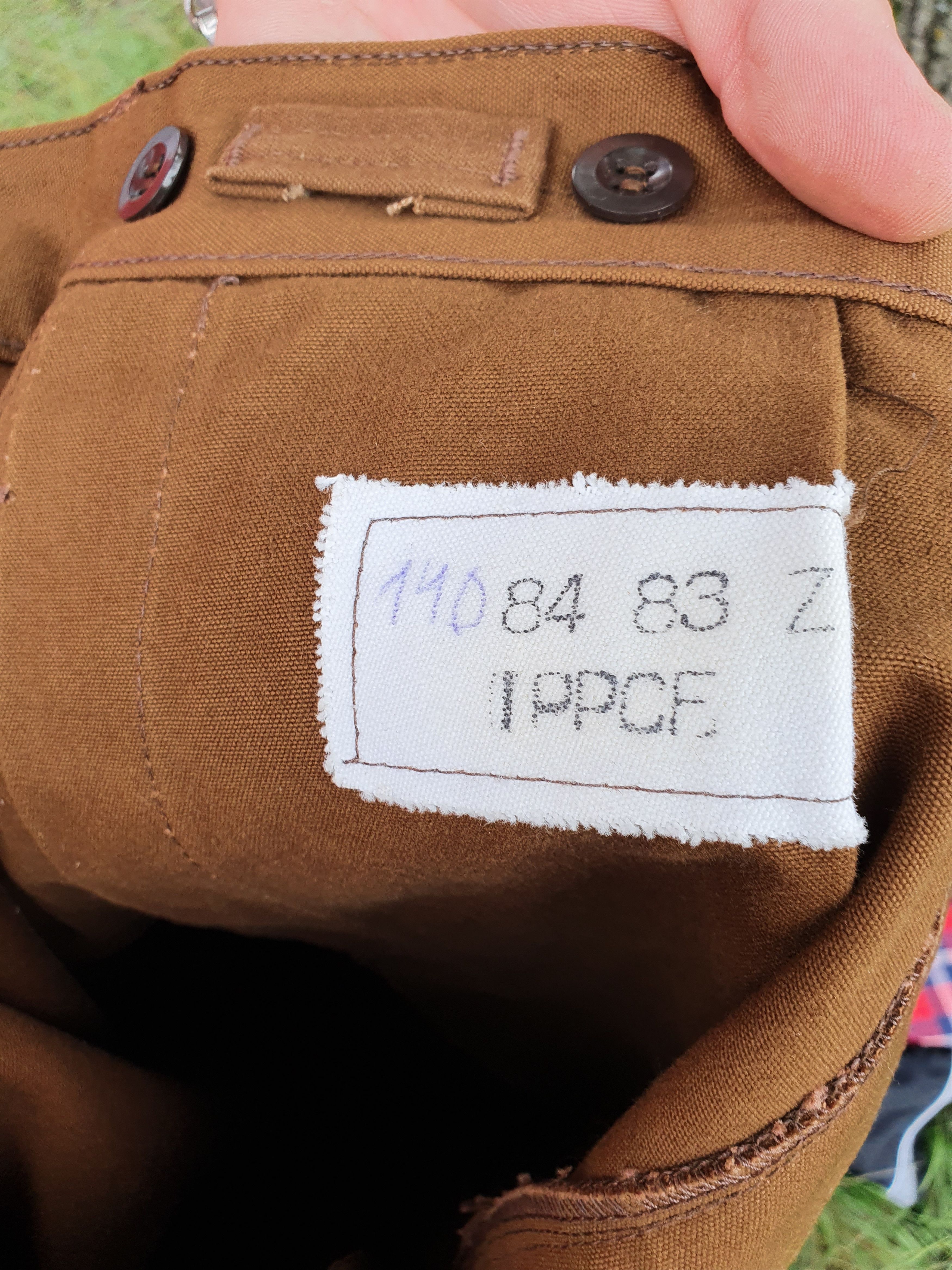 Vintage Rare 70s Vintage French Worker Pants Tyler Style Size US 32 / EU 48 - 11 Thumbnail