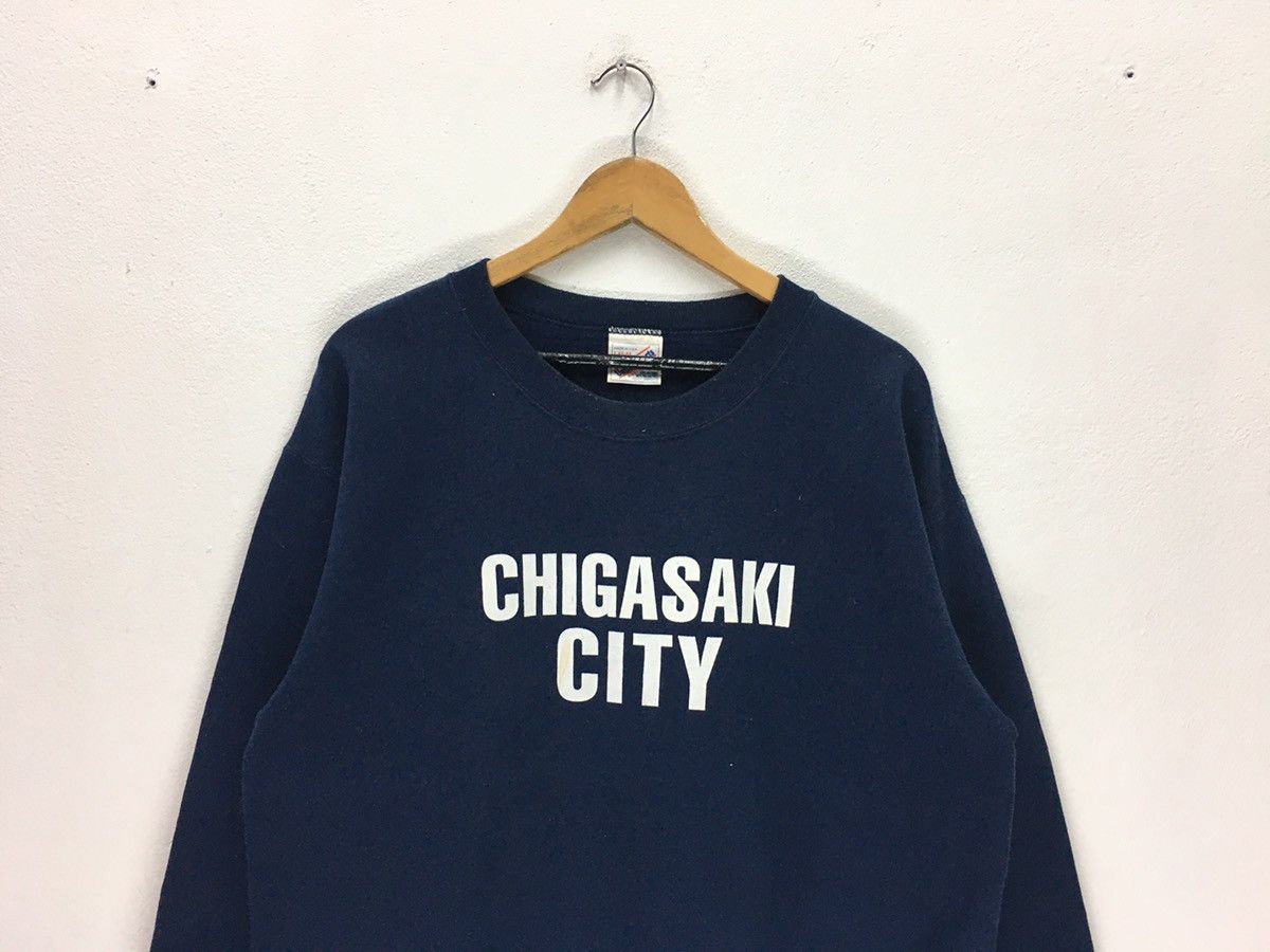 Japanese Brand × Vintage Vintage Chigasaki City Big Logo Sweatshirt Size US M / EU 48-50 / 2 - 2 Thumbnail