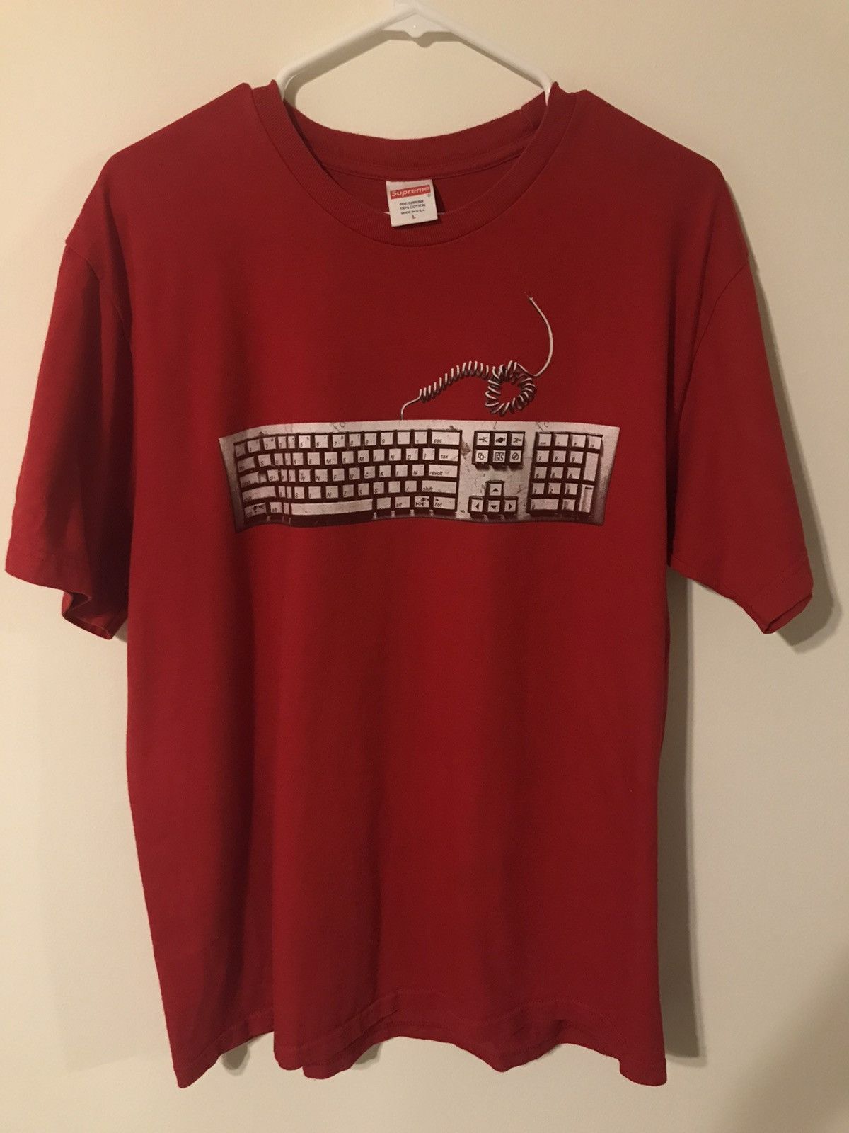 Supreme Supreme Keyboard Tee Size US L / EU 52-54 / 3 - 1 Thumbnail