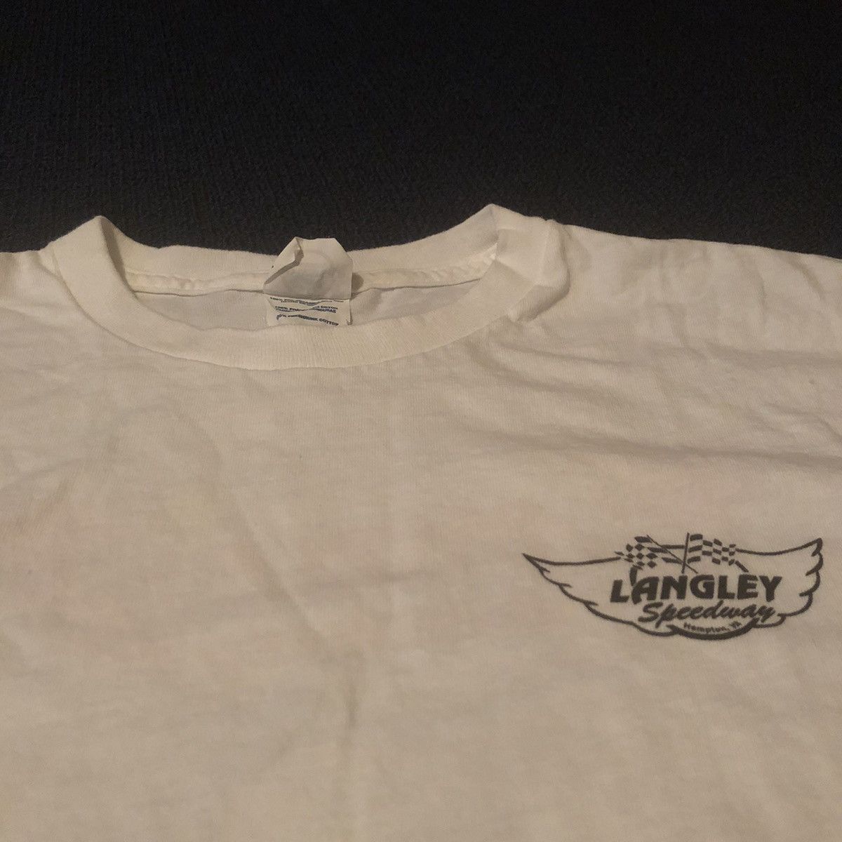 NASCAR Vintage 2009 Night Of Destruction Speedway Graphic Logo Tee Size US XL / EU 56 / 4 - 7 Thumbnail