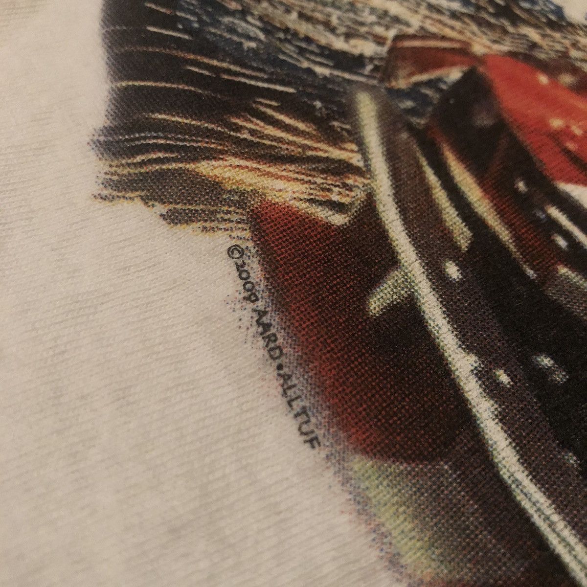 NASCAR Vintage 2009 Night Of Destruction Speedway Graphic Logo Tee Size US XL / EU 56 / 4 - 6 Thumbnail