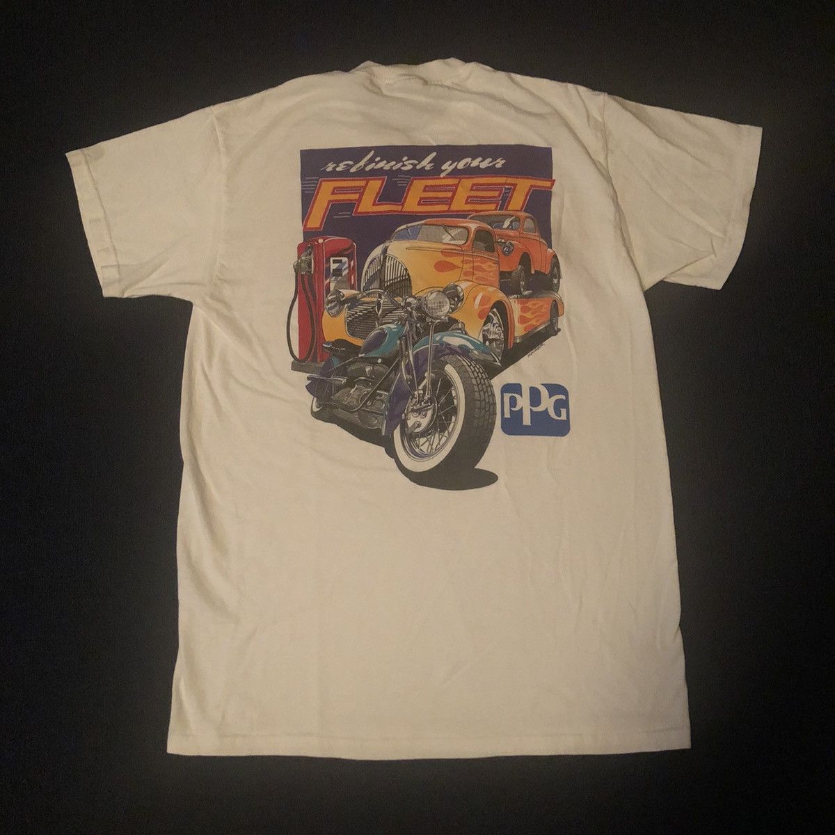 DuPont Vintage PPG Body Works Finish Your Fleet Graphic Logo Tee Size US M / EU 48-50 / 2 - 3 Thumbnail