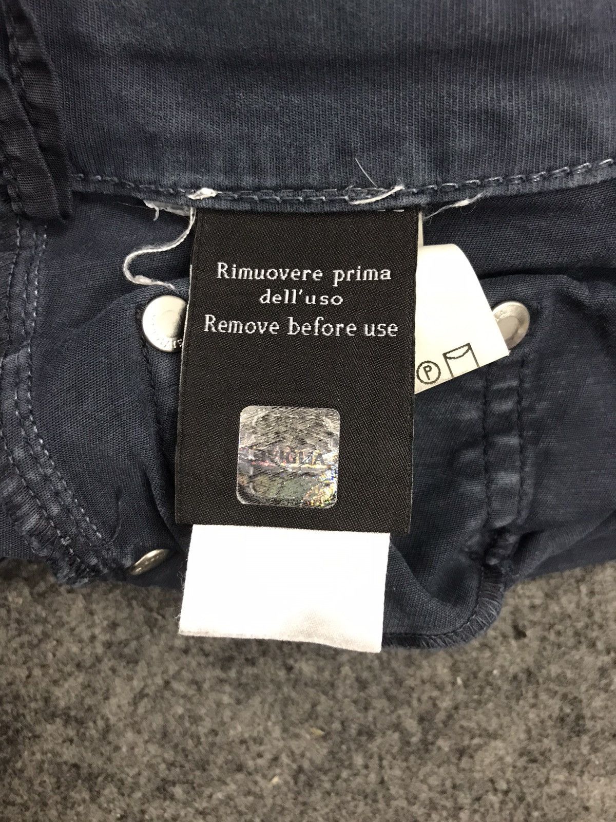 Siviglia Vtg Siviglia Made in Italy Stretchable Distress Slack Jeans Size 27" / US 4 / IT 40 - 3 Thumbnail