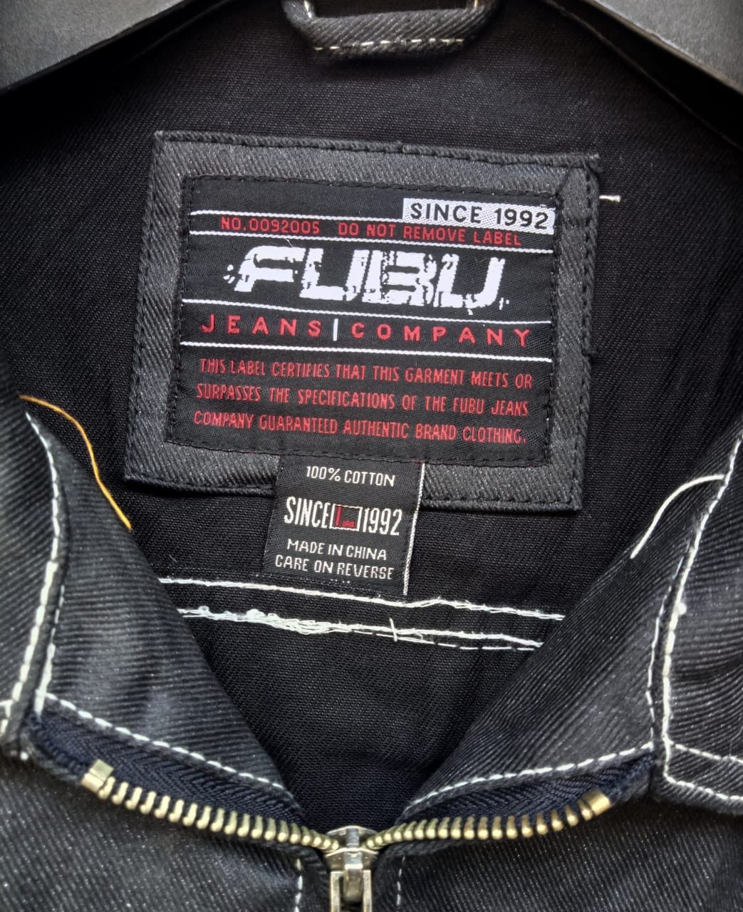 Fubu FUBU The Collection Denim Jacket Mens XXXL Size US XXL / EU 58 / 5 - 4 Thumbnail