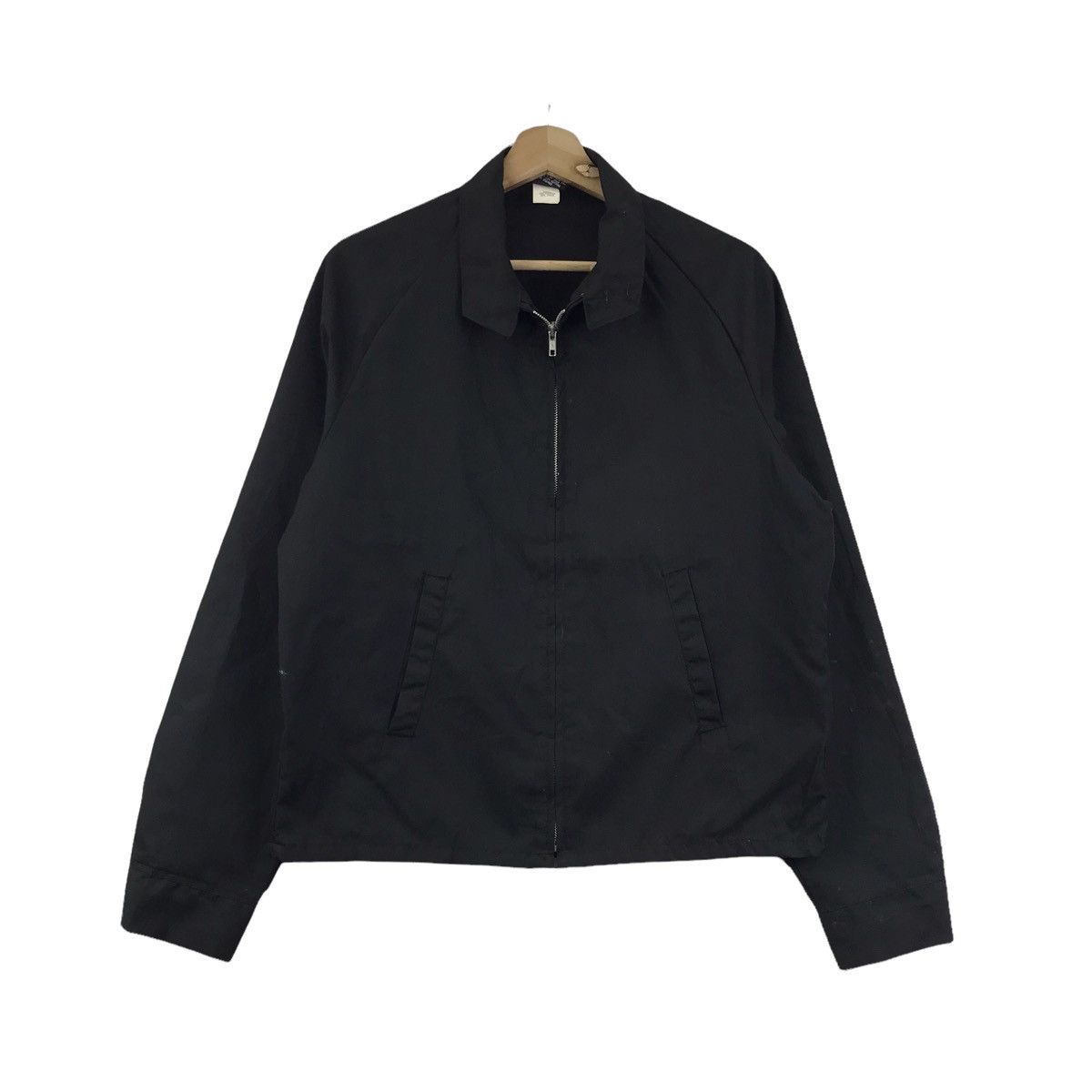 Vintage Vintage AMERICA'S FINEST USA Black Half Zipper Light Jacket Size US M / EU 48-50 / 2 - 1 Thumbnail
