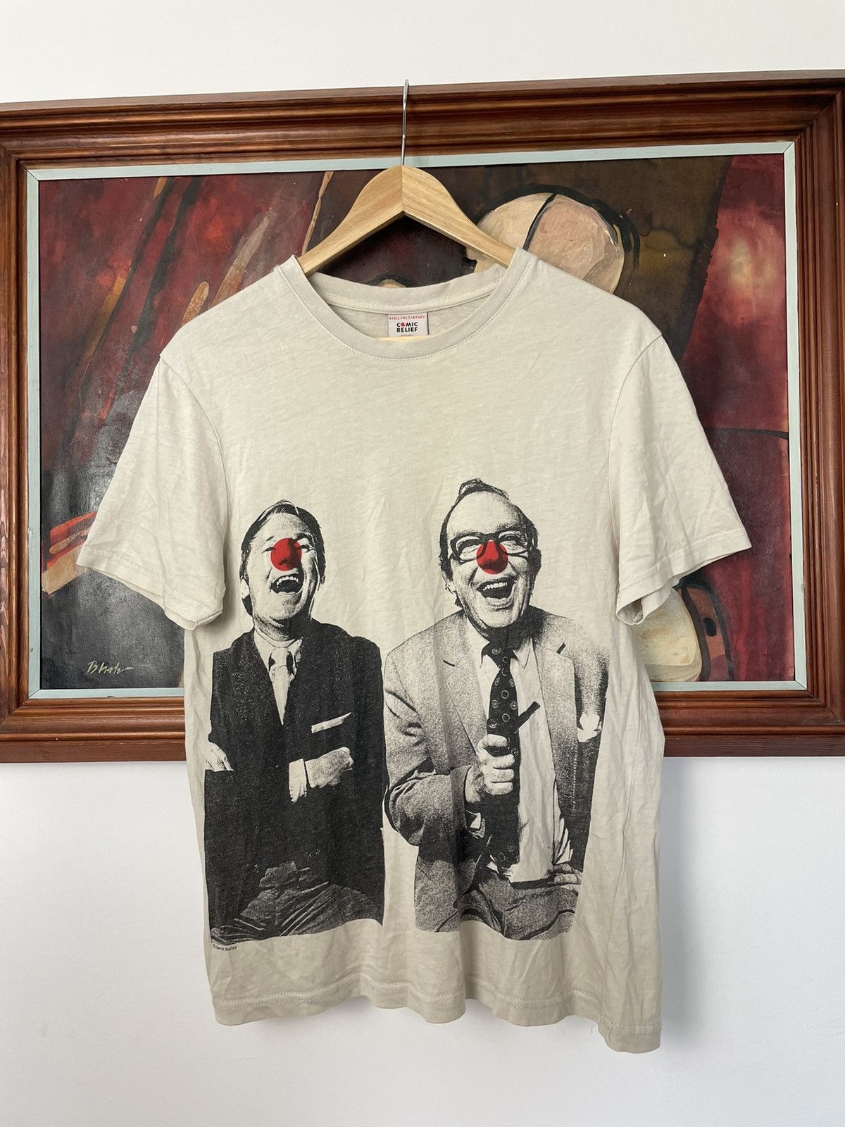 Vintage Y2K STELLA MCCARTNEY COMIC RELIEF TEE DESIGNER COMEDY RARE Size US S / EU 44-46 / 1 - 1 Thumbnail