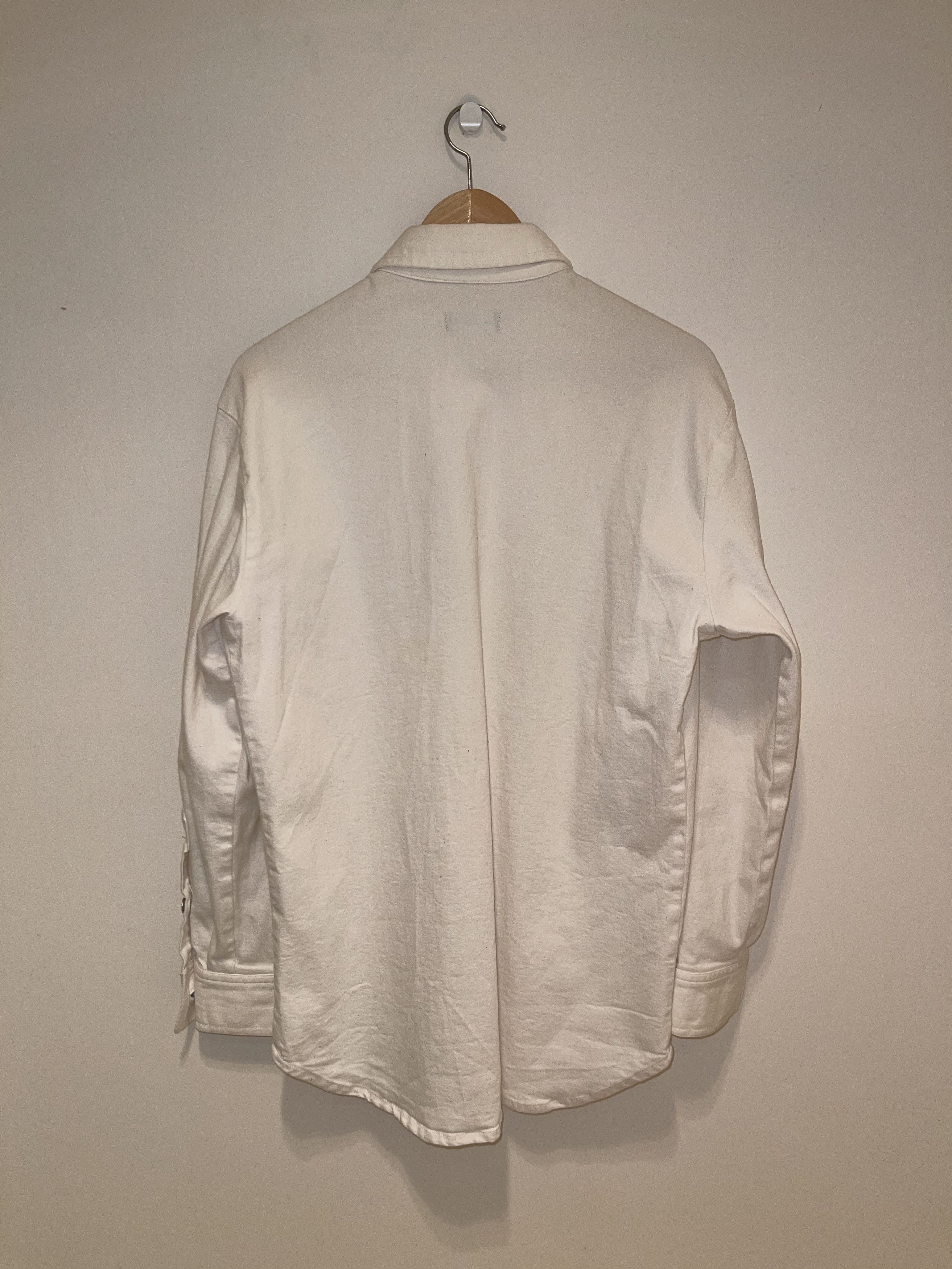 Raf Simons Raf Simons Yellow Face Logo Patch Shirt Size US S / EU 44-46 / 1 - 2 Thumbnail