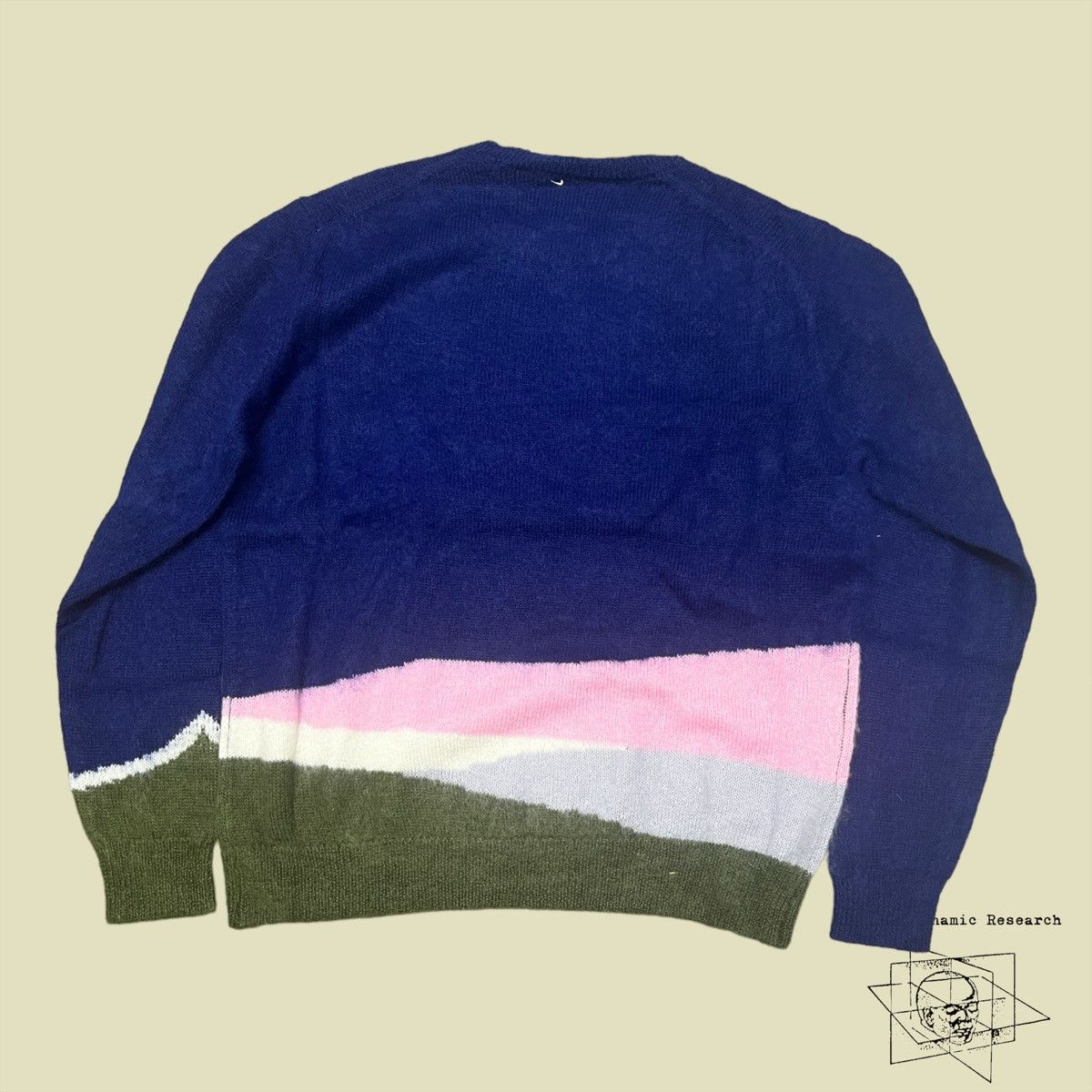 Stussy Stussy Color Bleed Mohair Sweater Size US M / EU 48-50 / 2 - 2 Thumbnail