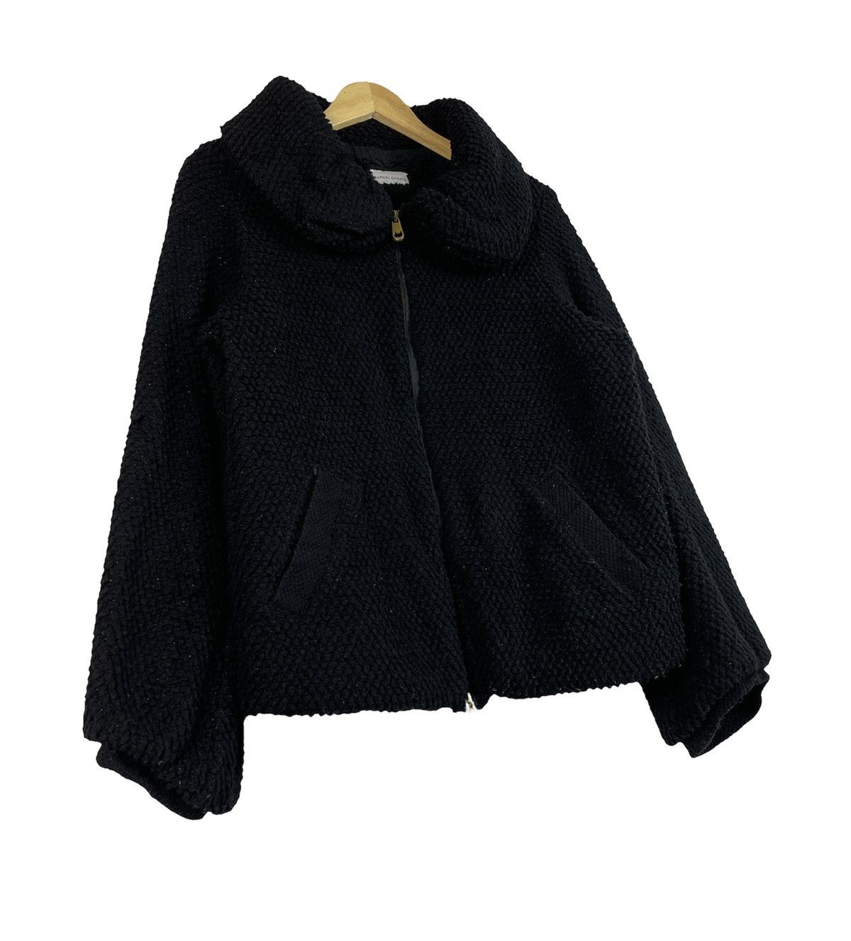 Issey Miyake Vintage Issey Miyake Tsumori Chisato Bomber Fleece Jacket Size US M / EU 48-50 / 2 - 2 Thumbnail