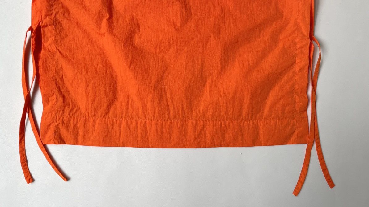 Craig Green S/S 16 Orange Nylon Lace Tie Shirt Size US S / EU 44-46 / 1 - 12 Thumbnail