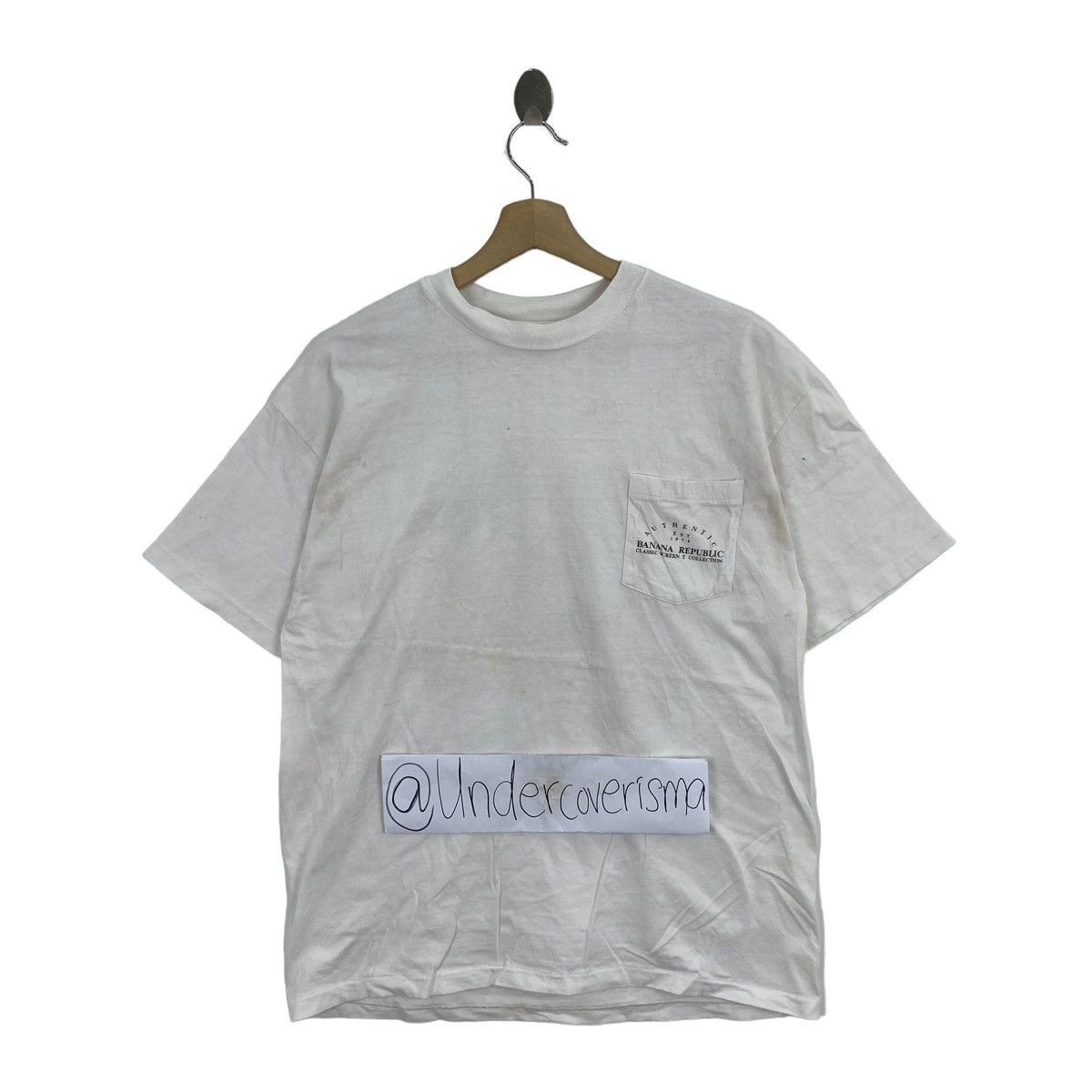 Banana Republic × Vintage Vintage BANANA REPUBLIC Authentic Est 1978 Map Explore Print Size US L / EU 52-54 / 3 - 3 Thumbnail