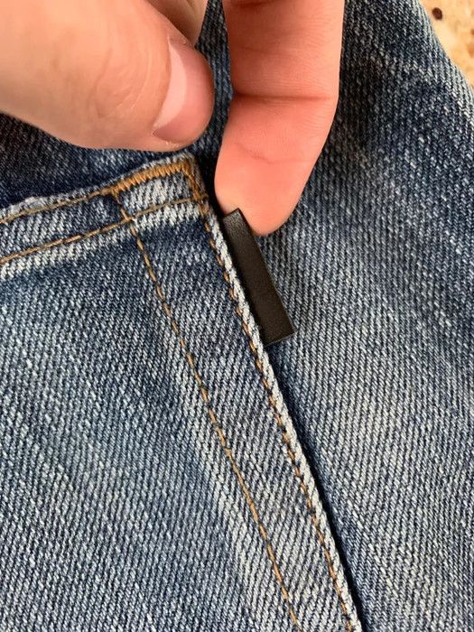 Saint Laurent Paris D02 Distressed Denim in Indigo Size US 30 / EU 46 - 7 Thumbnail