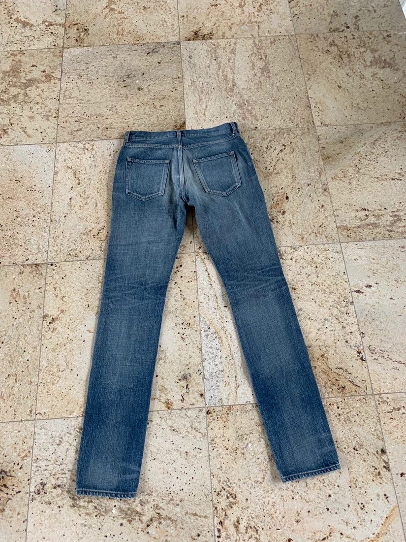 Saint Laurent Paris D02 Distressed Denim in Indigo Size US 30 / EU 46 - 9 Thumbnail