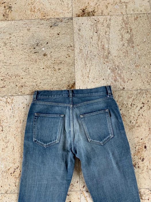 Saint Laurent Paris D02 Distressed Denim in Indigo Size US 30 / EU 46 - 8 Thumbnail