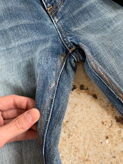 Saint Laurent Paris D02 Distressed Denim in Indigo Size US 30 / EU 46 - 10 Thumbnail