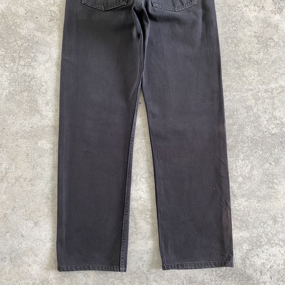Levi's Size 30x29 Vintage 1999 Levi's 501 Faded Black Denim Jeans Size US 30 / EU 46 - 16 Thumbnail