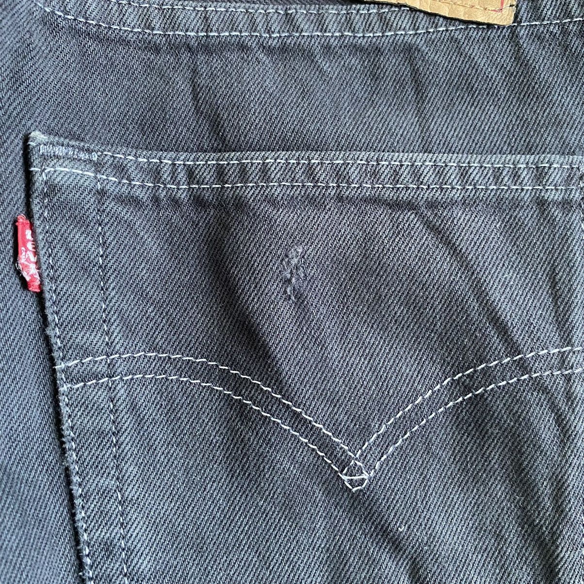 Levi's Size 30x29 Vintage 1999 Levi's 501 Faded Black Denim Jeans Size US 30 / EU 46 - 21 Thumbnail