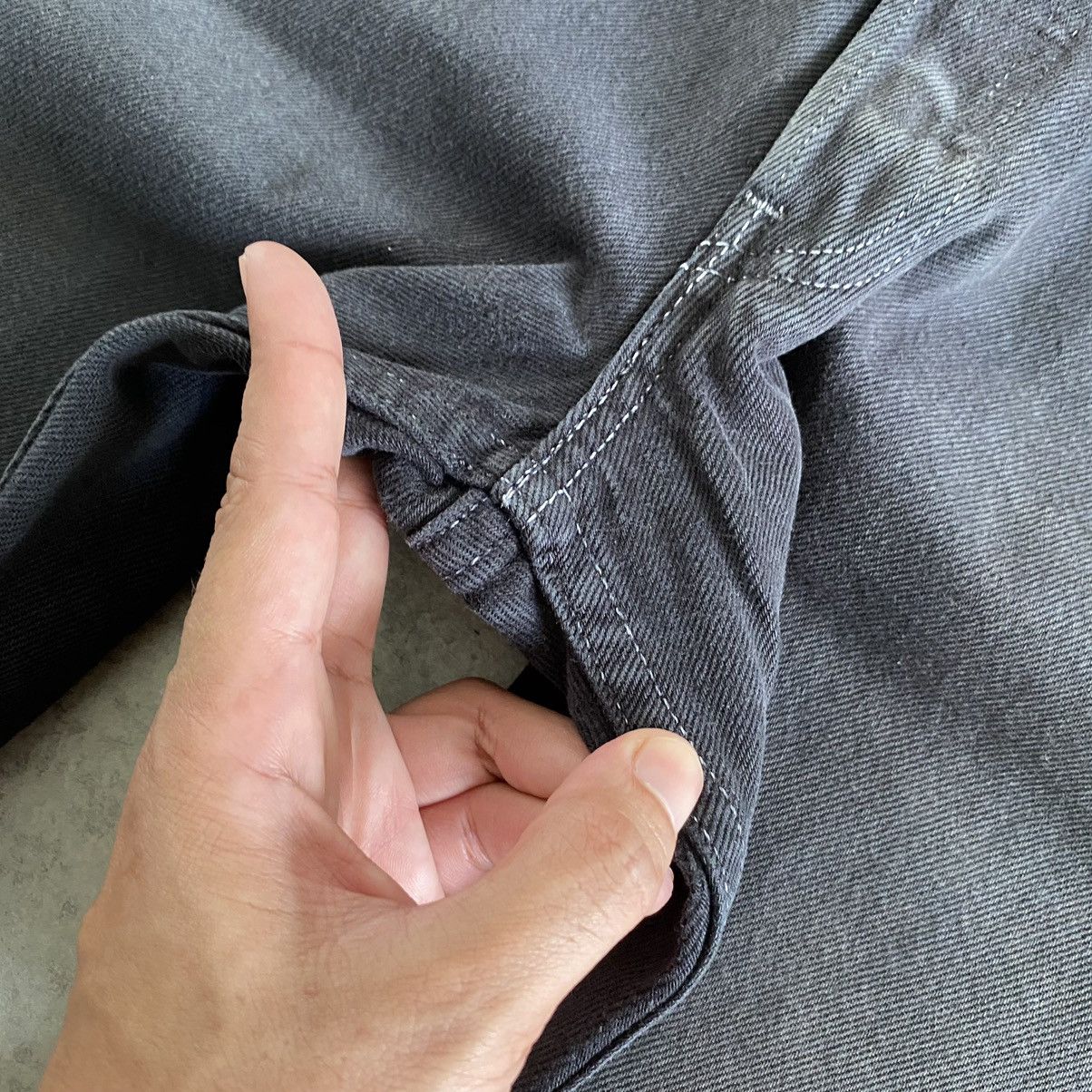 Levi's Size 30x29 Vintage 1999 Levi's 501 Faded Black Denim Jeans Size US 30 / EU 46 - 13 Thumbnail