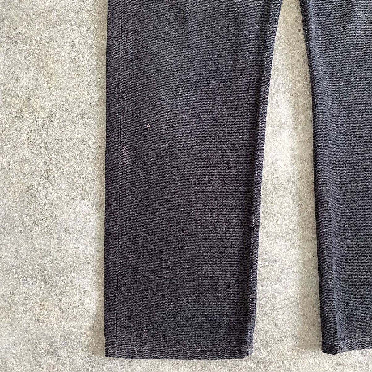 Levi's Size 30x29 Vintage 1999 Levi's 501 Faded Black Denim Jeans Size US 30 / EU 46 - 5 Thumbnail