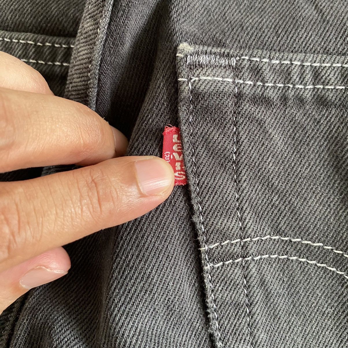 Levi's Size 30x29 Vintage 1999 Levi's 501 Faded Black Denim Jeans Size US 30 / EU 46 - 22 Thumbnail