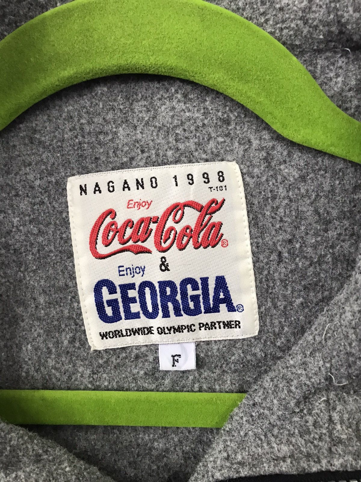 Coca Cola Coca Cola x Georgia 1998 Winter Olympics Vest Size US L / EU 52-54 / 3 - 4 Thumbnail