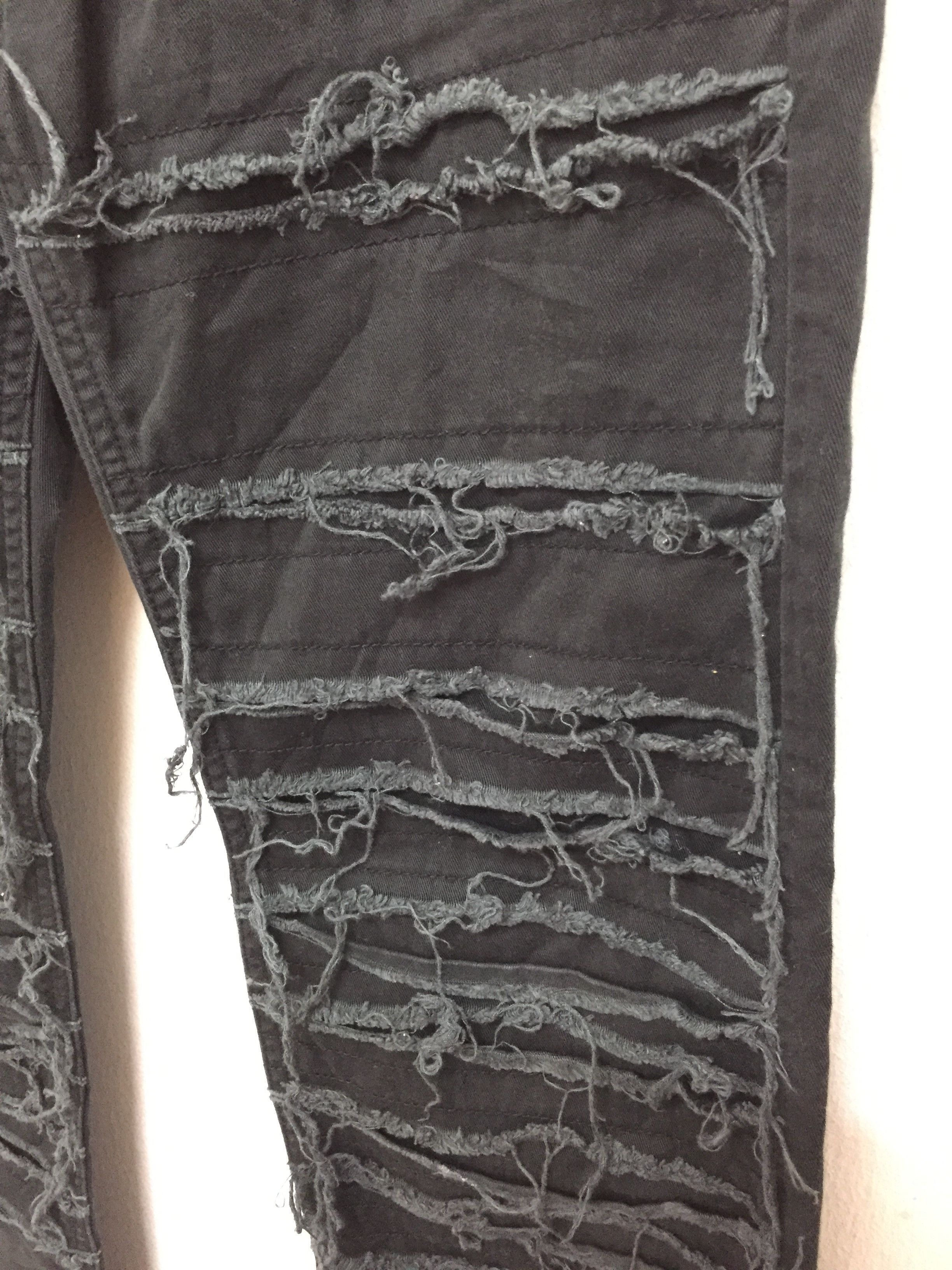 20471120 × Japanese Brand Rad Custom Inspired UNDERCOVER The Illusion of Haze fringe Size 26" / US 2 / IT 38 - 5 Thumbnail