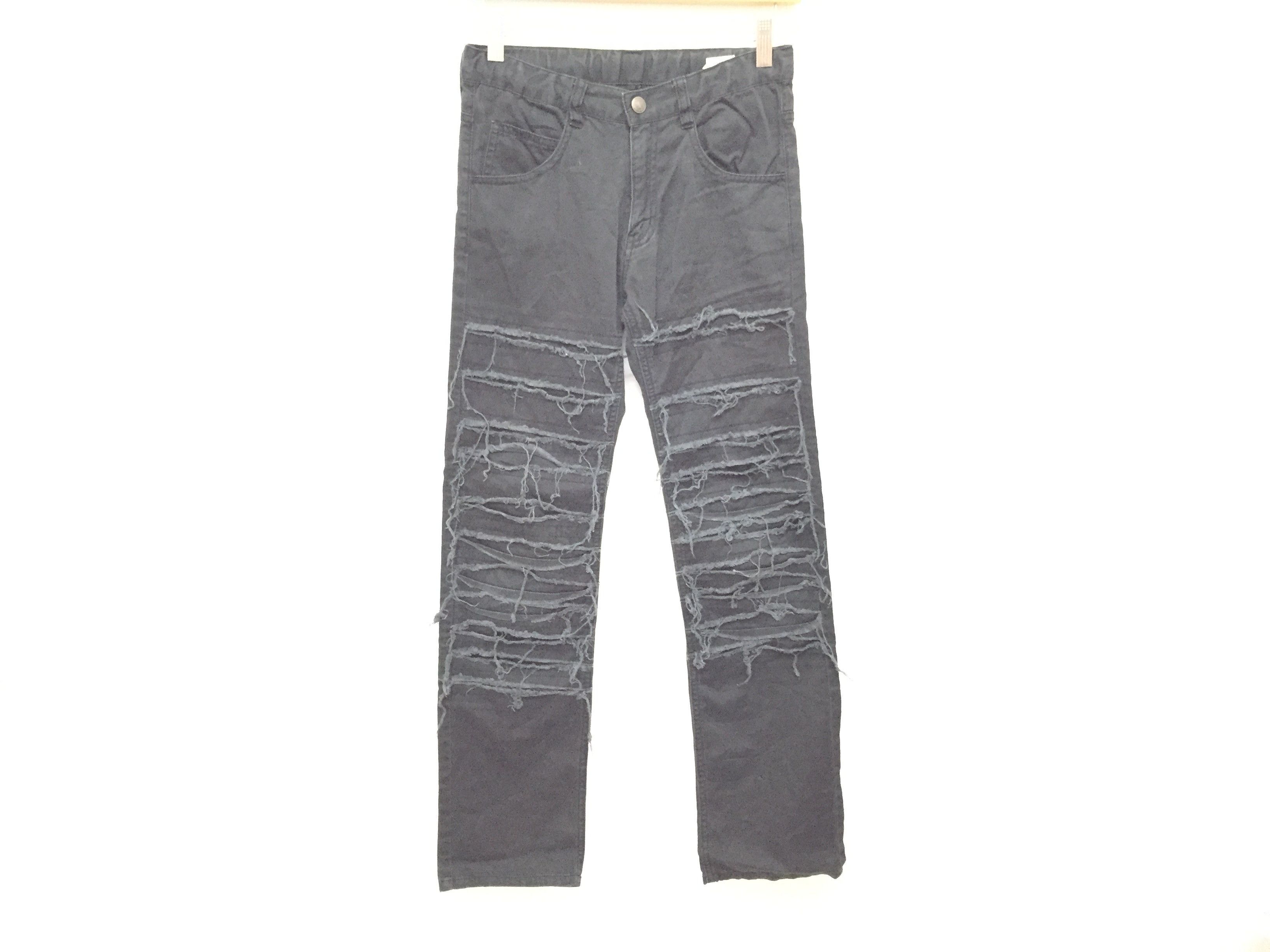 20471120 × Japanese Brand Rad Custom Inspired UNDERCOVER The Illusion of Haze fringe Size 26" / US 2 / IT 38 - 2 Thumbnail