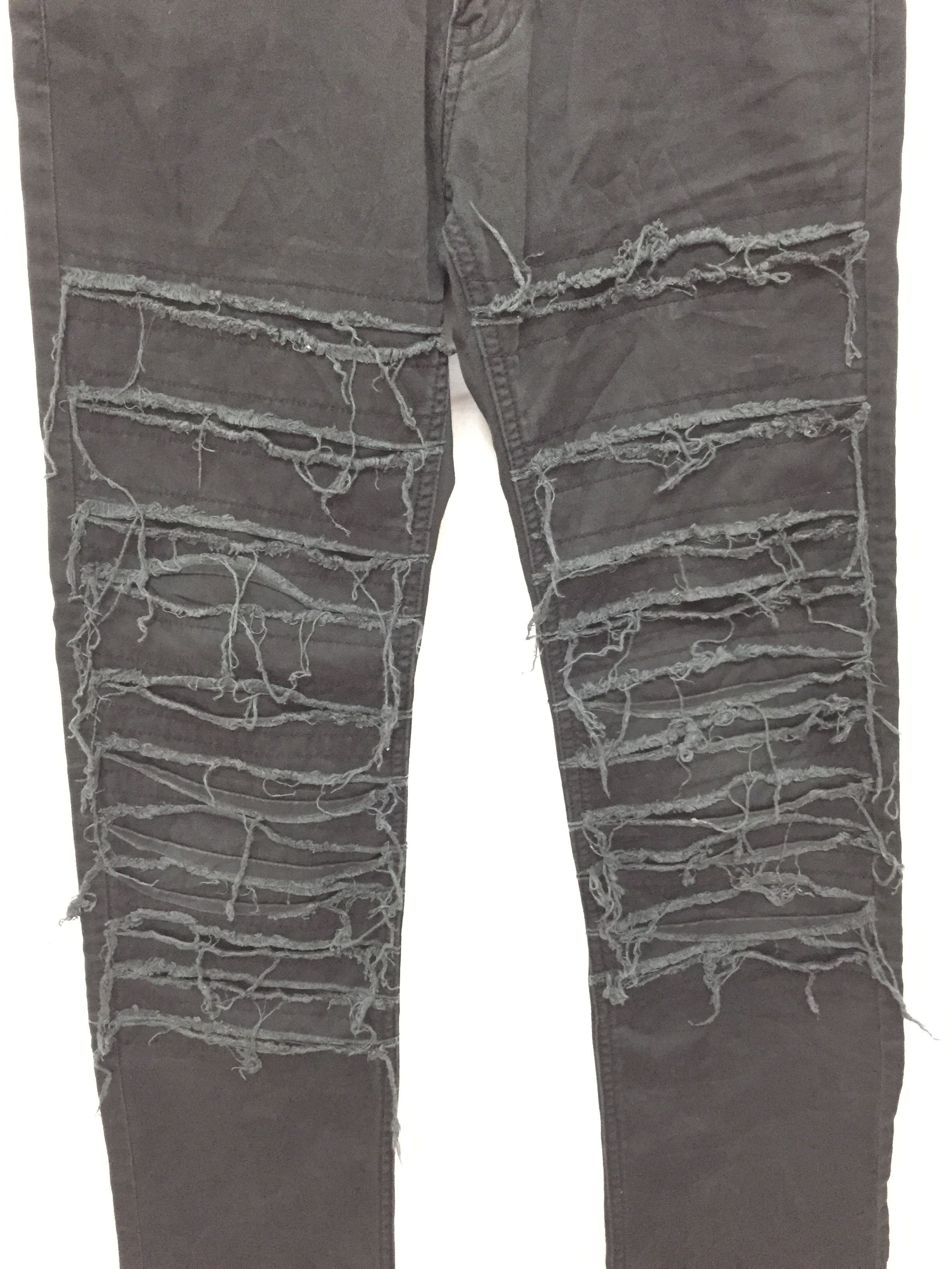 20471120 × Japanese Brand Rad Custom Inspired UNDERCOVER The Illusion of Haze fringe Size 26" / US 2 / IT 38 - 4 Thumbnail