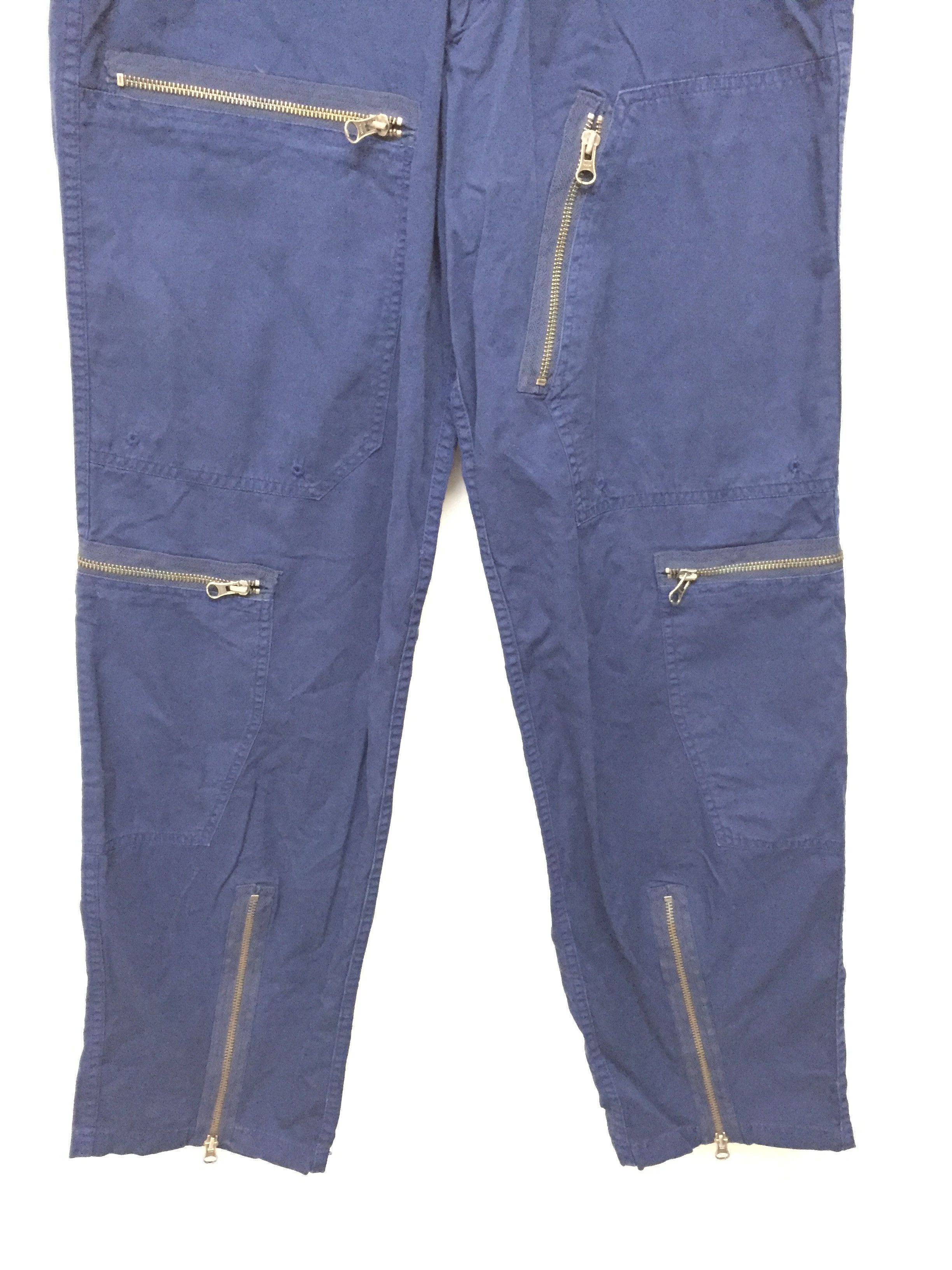 20471120 × Beauty Beast × Japanese Brand Made JAPAN Multipocket Cargo Parachute Bondage pants Size US 28 / EU 44 - 4 Thumbnail