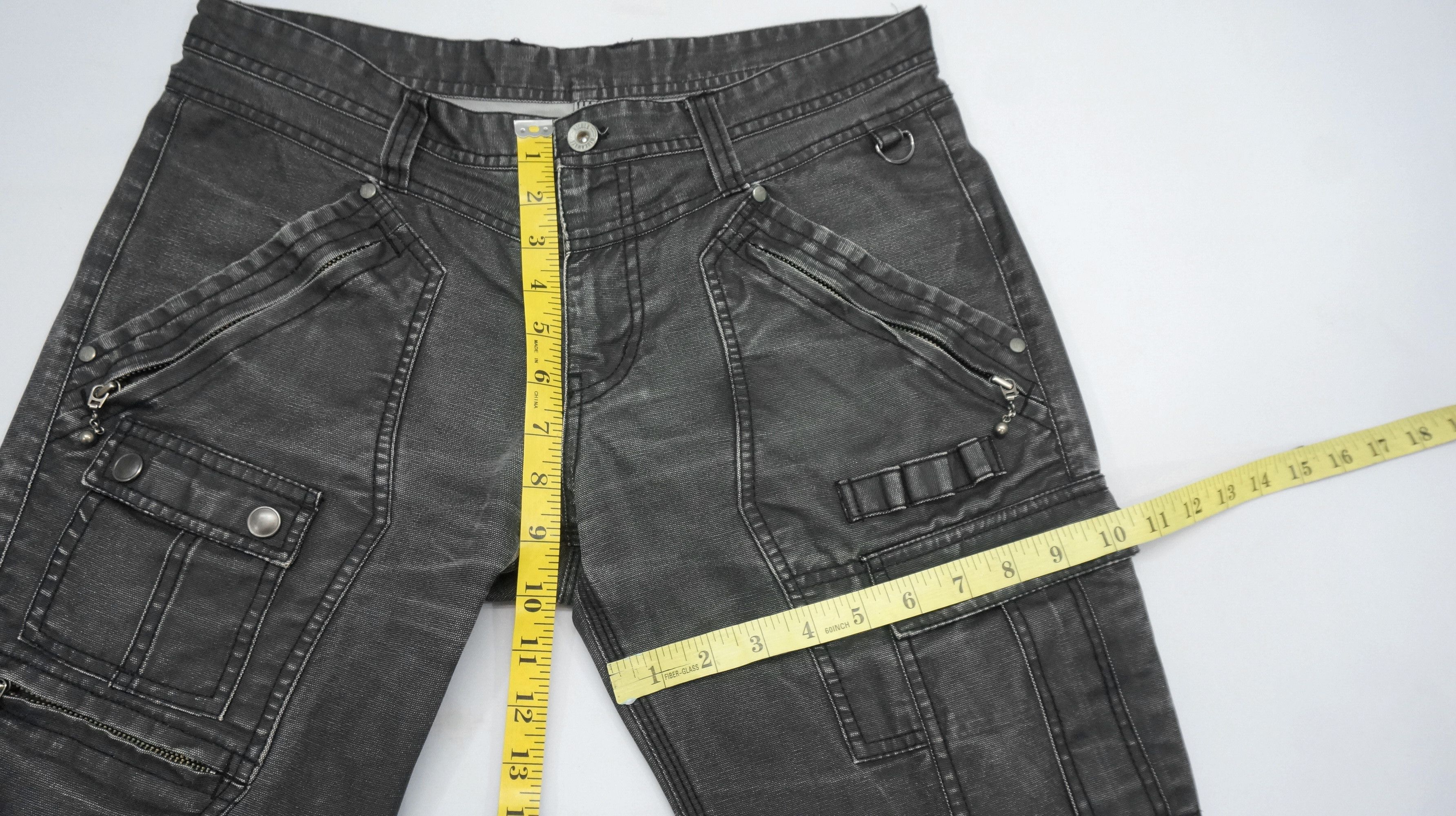 HIDEAWAYS RARE SICK 🔥 HIDEAWAYS NICOLE Semi Waxed Cargo Pants Size US 32 / EU 48 - 10 Thumbnail