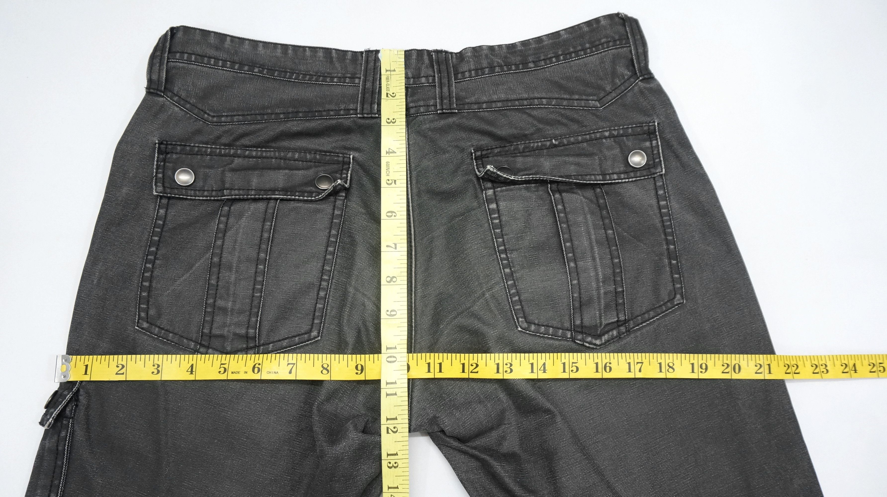 HIDEAWAYS RARE SICK 🔥 HIDEAWAYS NICOLE Semi Waxed Cargo Pants Size US 32 / EU 48 - 12 Thumbnail