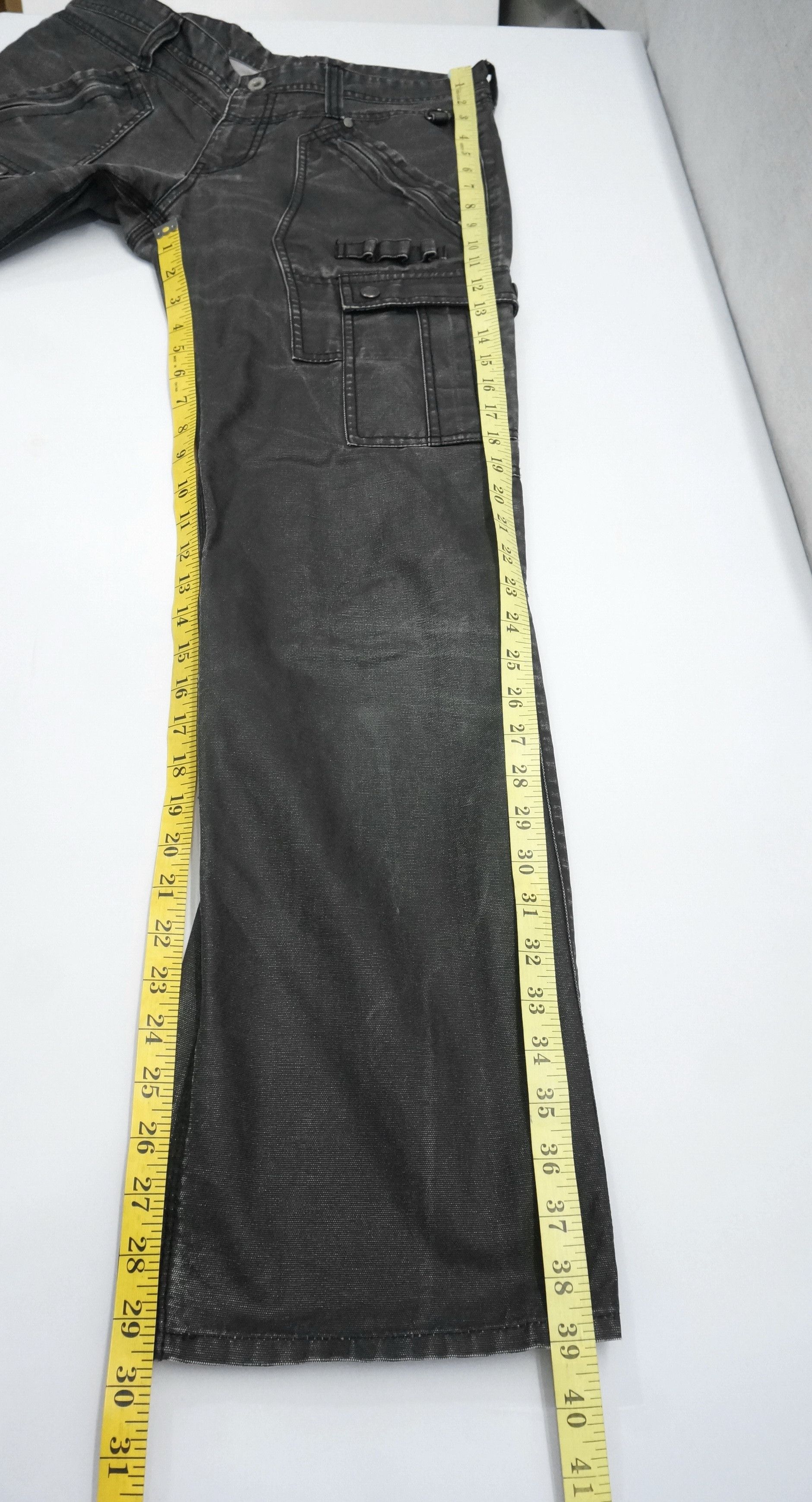 HIDEAWAYS RARE SICK 🔥 HIDEAWAYS NICOLE Semi Waxed Cargo Pants Size US 32 / EU 48 - 11 Thumbnail